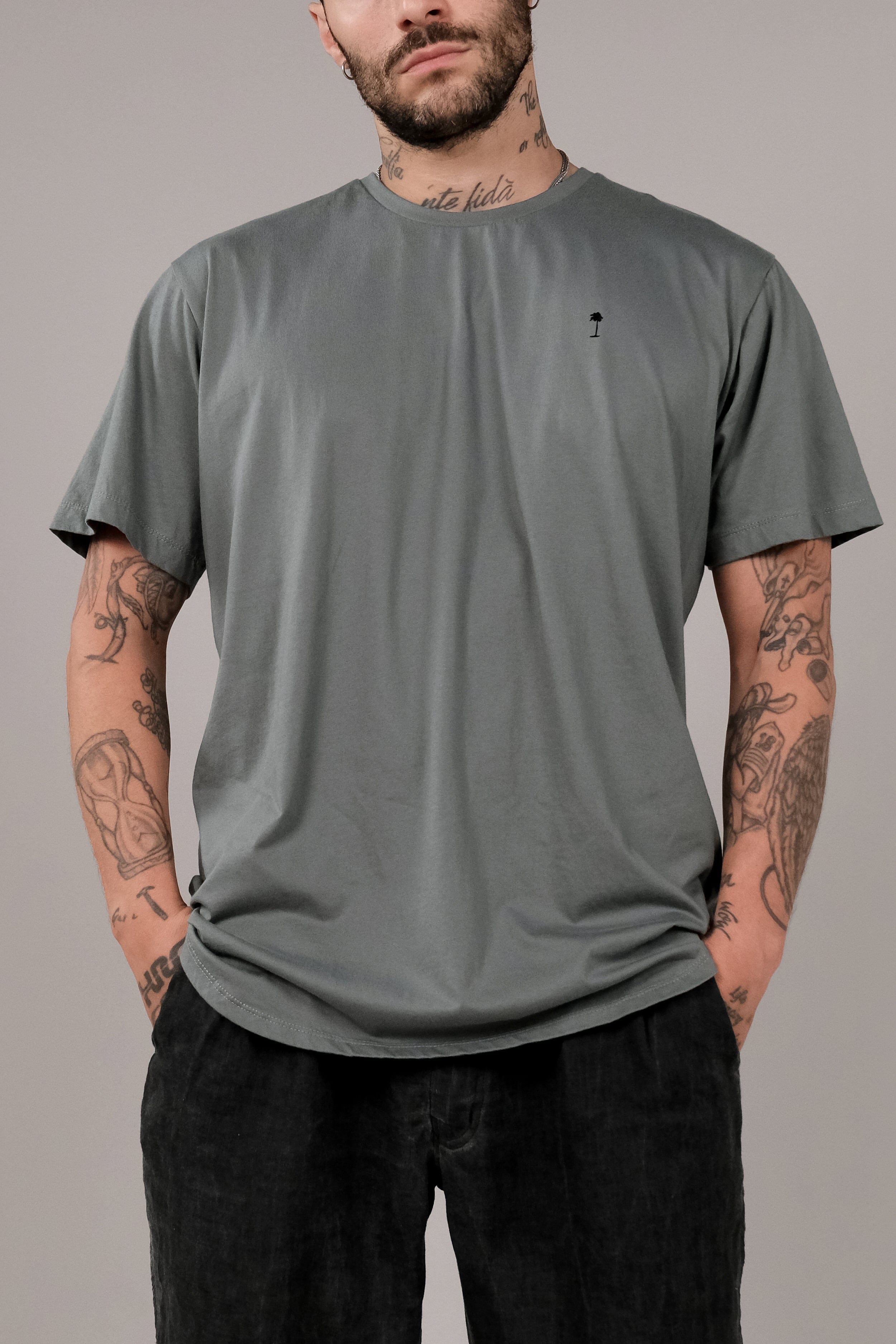 21 Scoop Tee - Man T-Shirt - LOST IN PARADISE