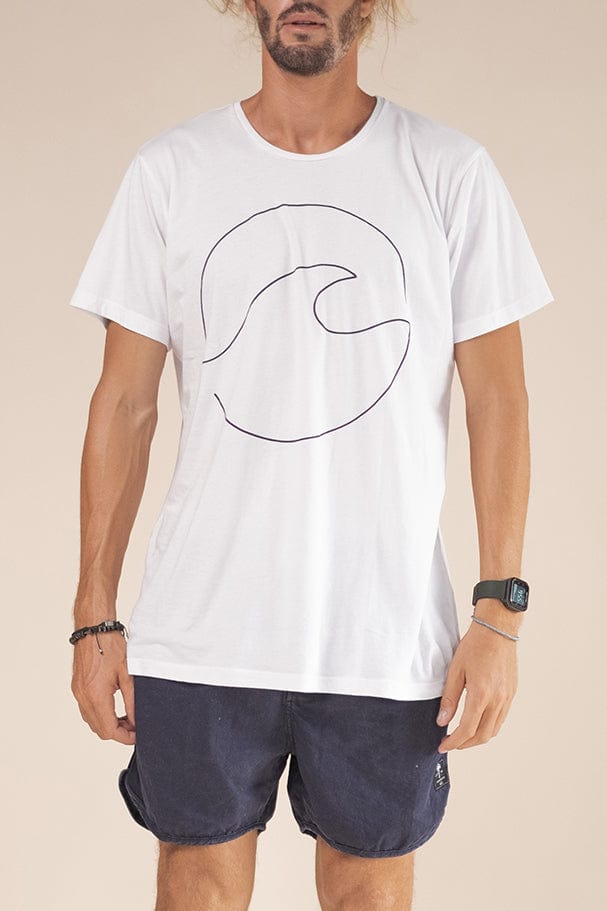 Ts Round Wave - Man T-Shirt - LOST IN PARADISE