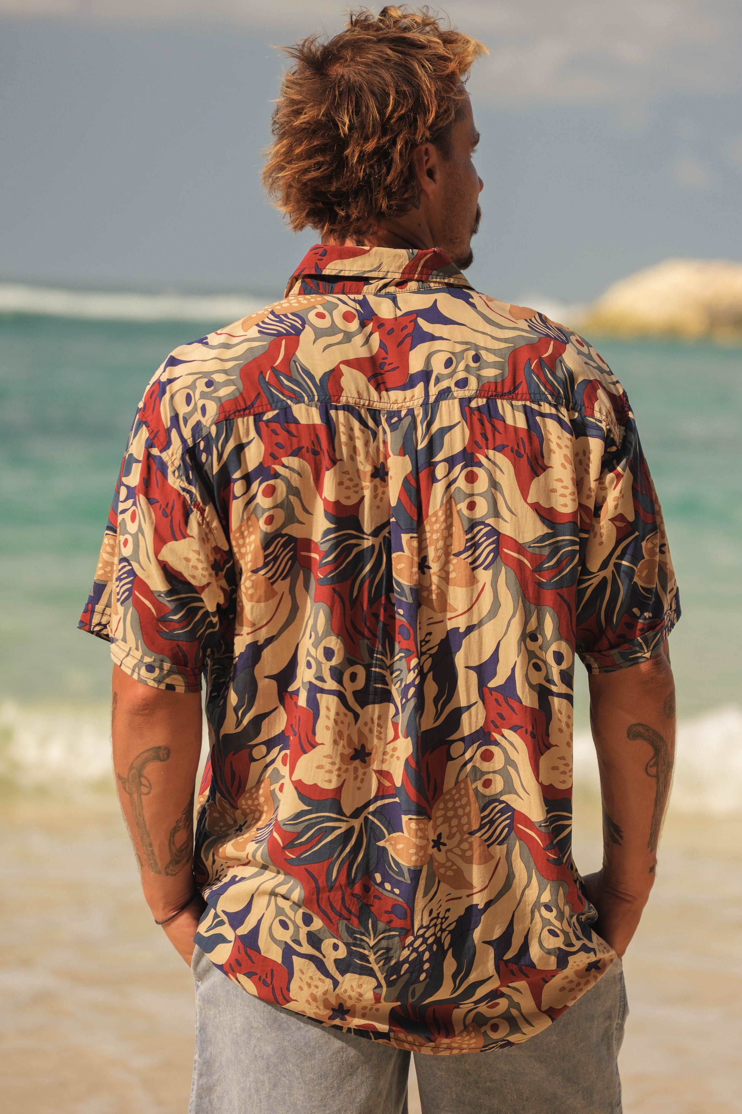 Abstrako Shirt - Man Shirt - LOST IN PARADISE
