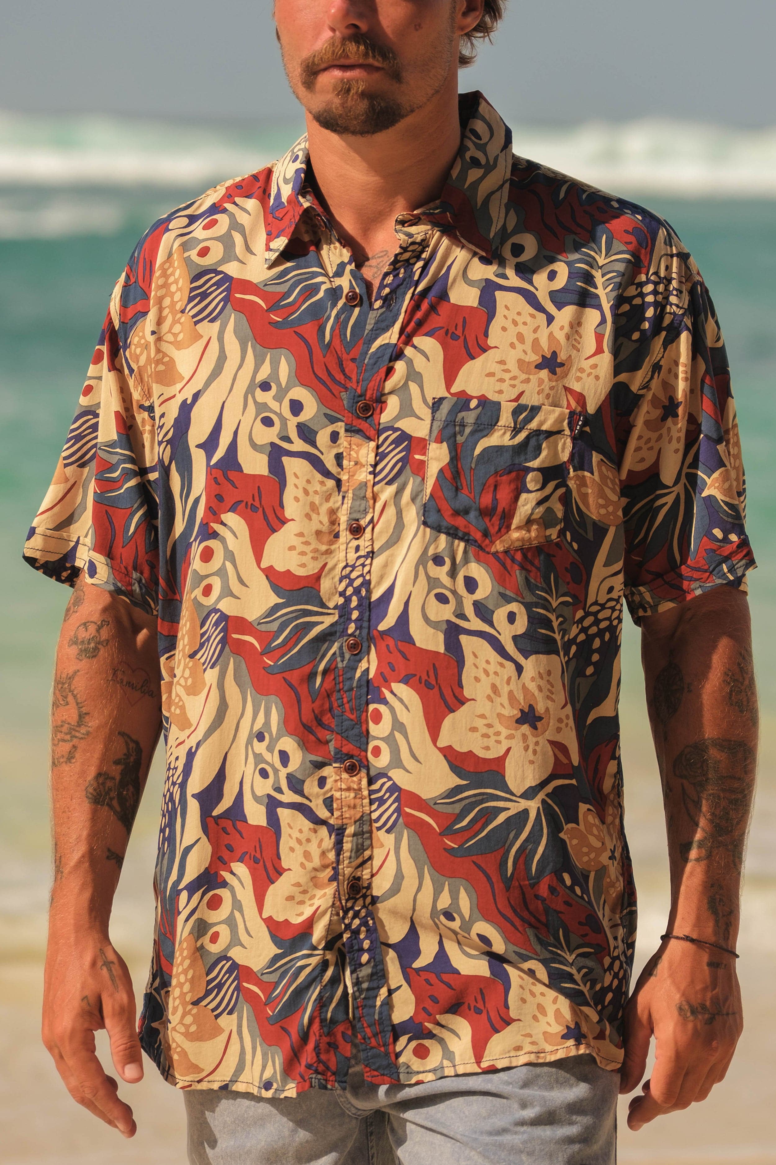 Abstrako Shirt - Man Shirt - LOST IN PARADISE