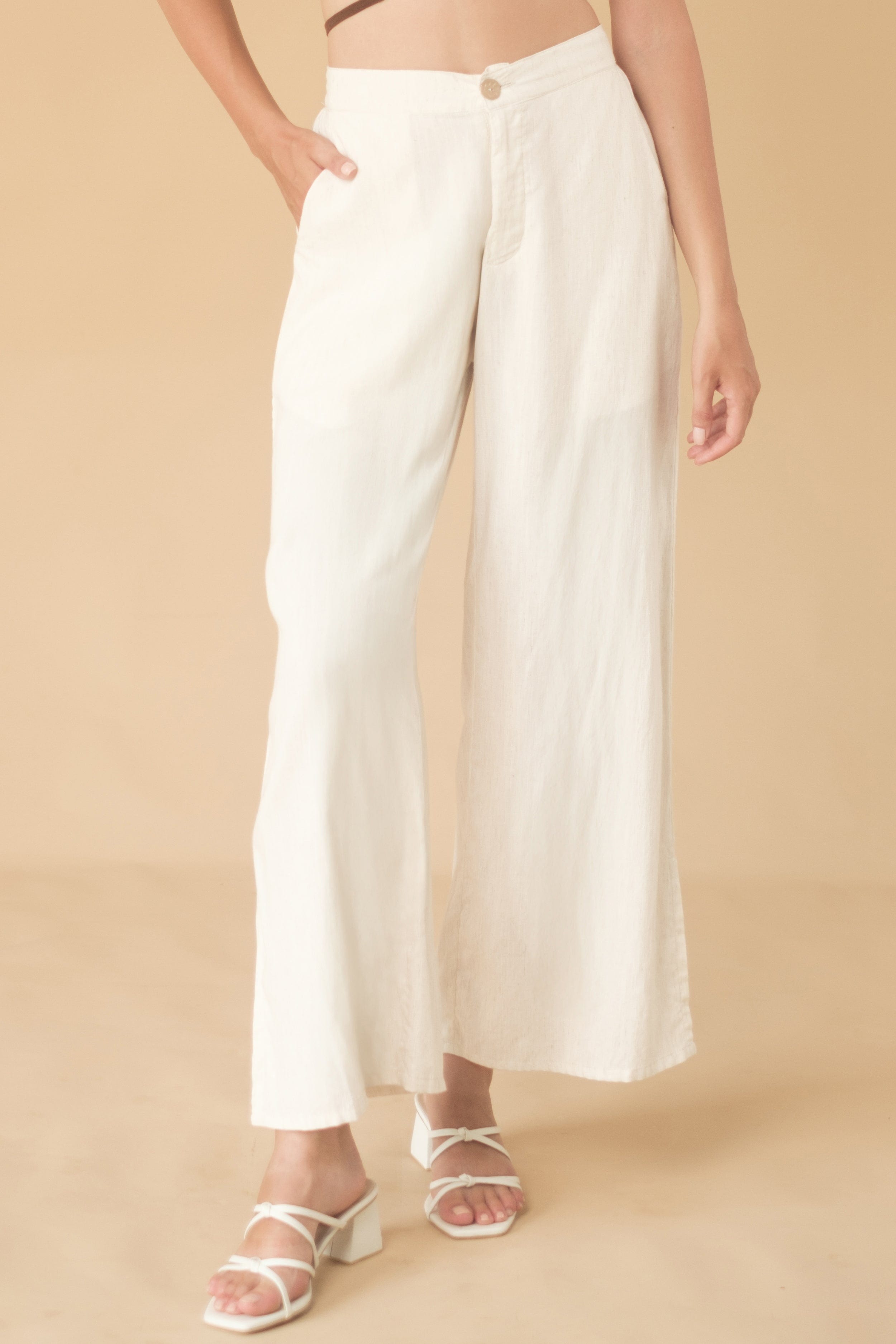 Annika Long Pant - Woman Pants - LOST IN PARADISE