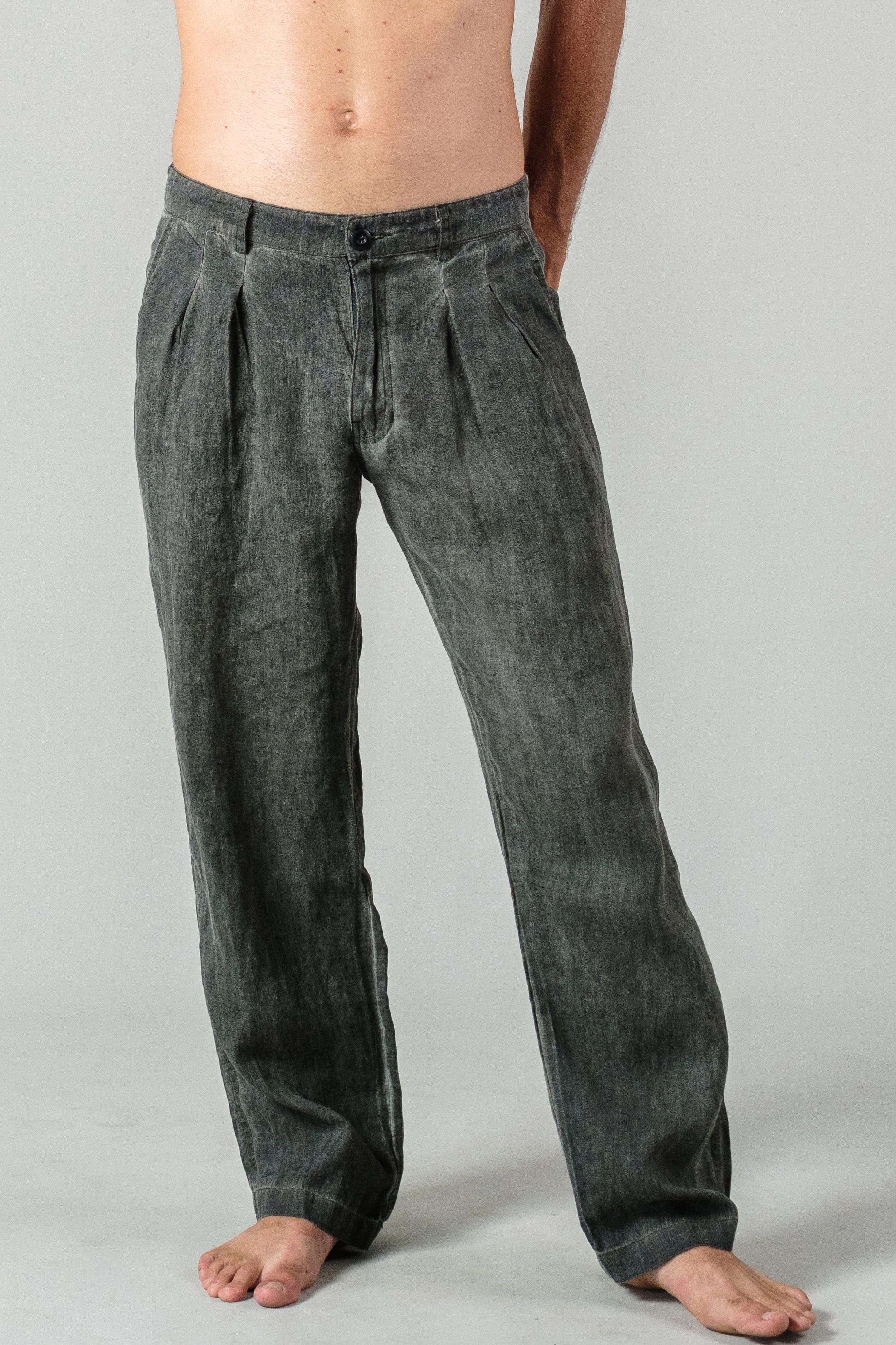 Awan Linen Pant - Mens Long Pants - LOST IN PARADISE
