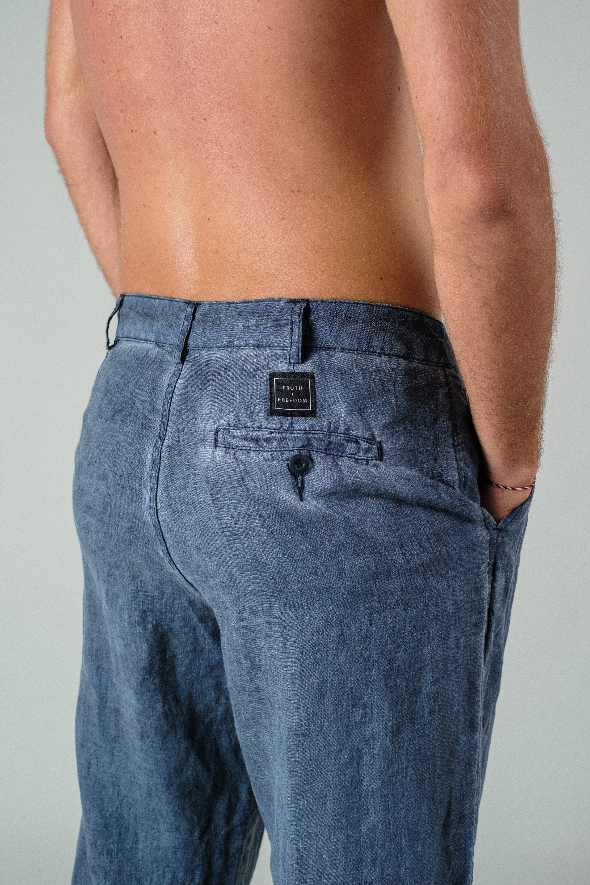 Awan Linen Pant - Mens Long Pants - LOST IN PARADISE