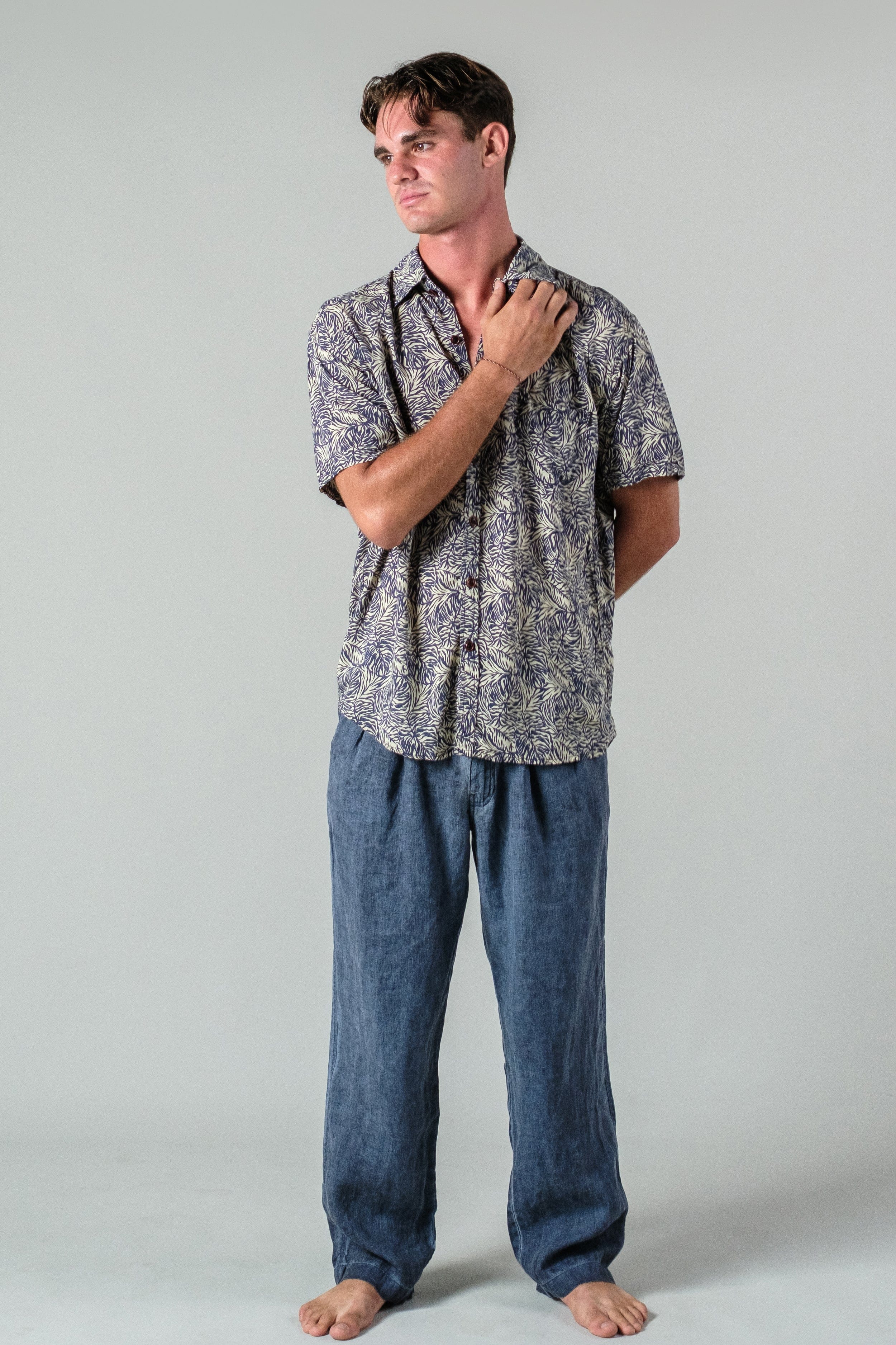 Awan Linen Pant - Mens Long Pants - LOST IN PARADISE