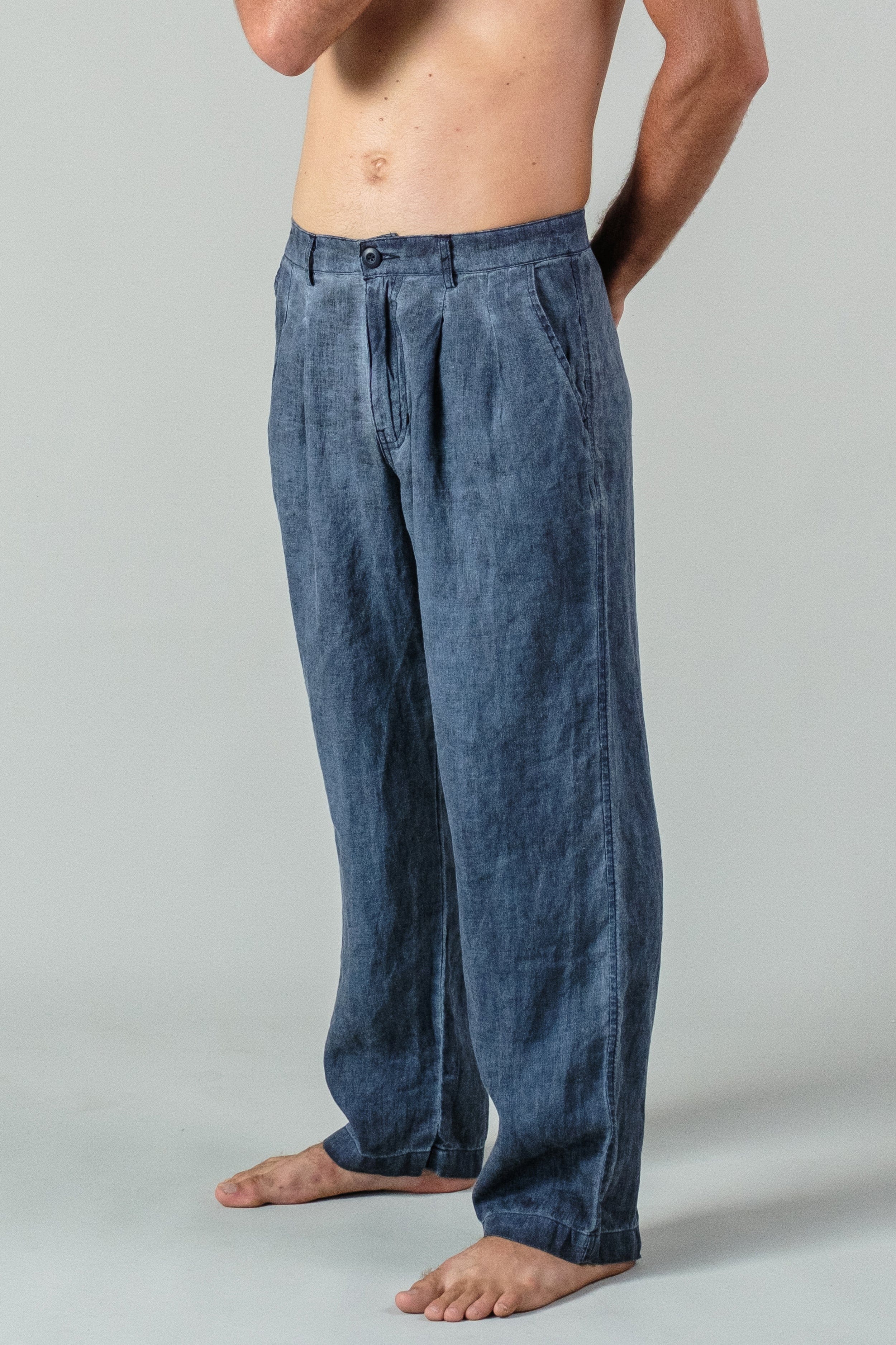 Awan Linen Pant - Mens Long Pants - LOST IN PARADISE