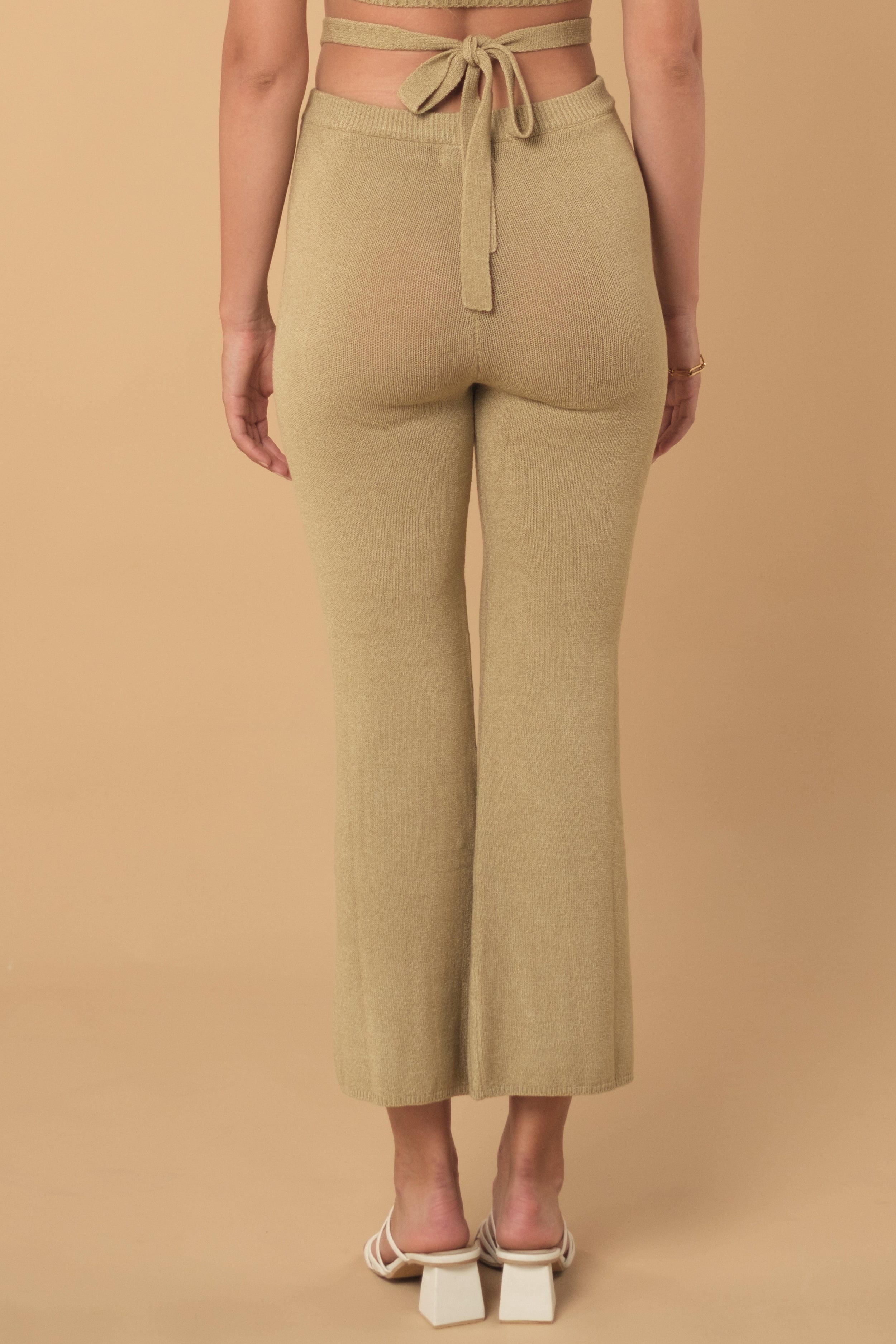 Beryl Knit Long Pant - Woman Pants - LOST IN PARADISE