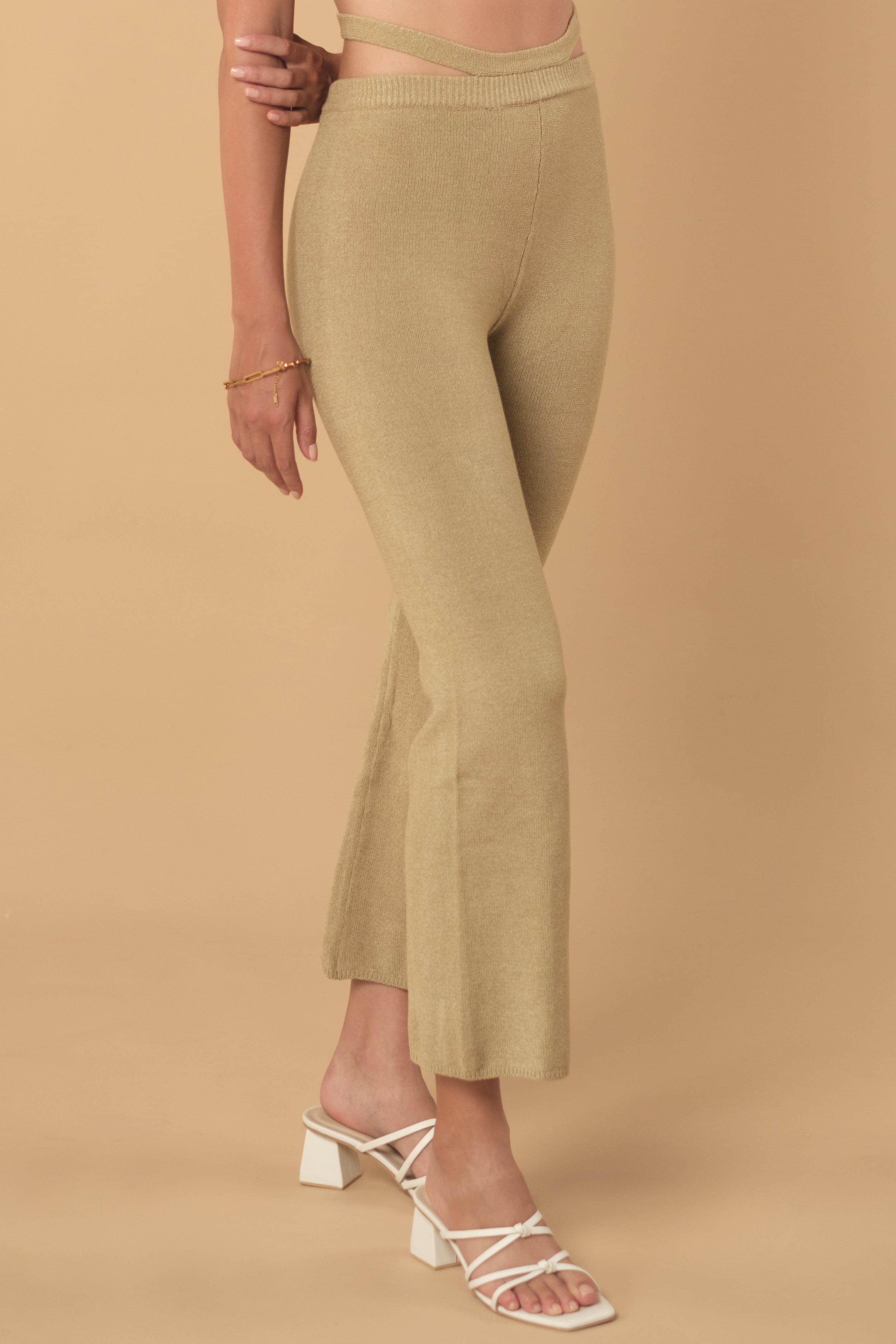 Beryl Knit Long Pant - Woman Pants - LOST IN PARADISE