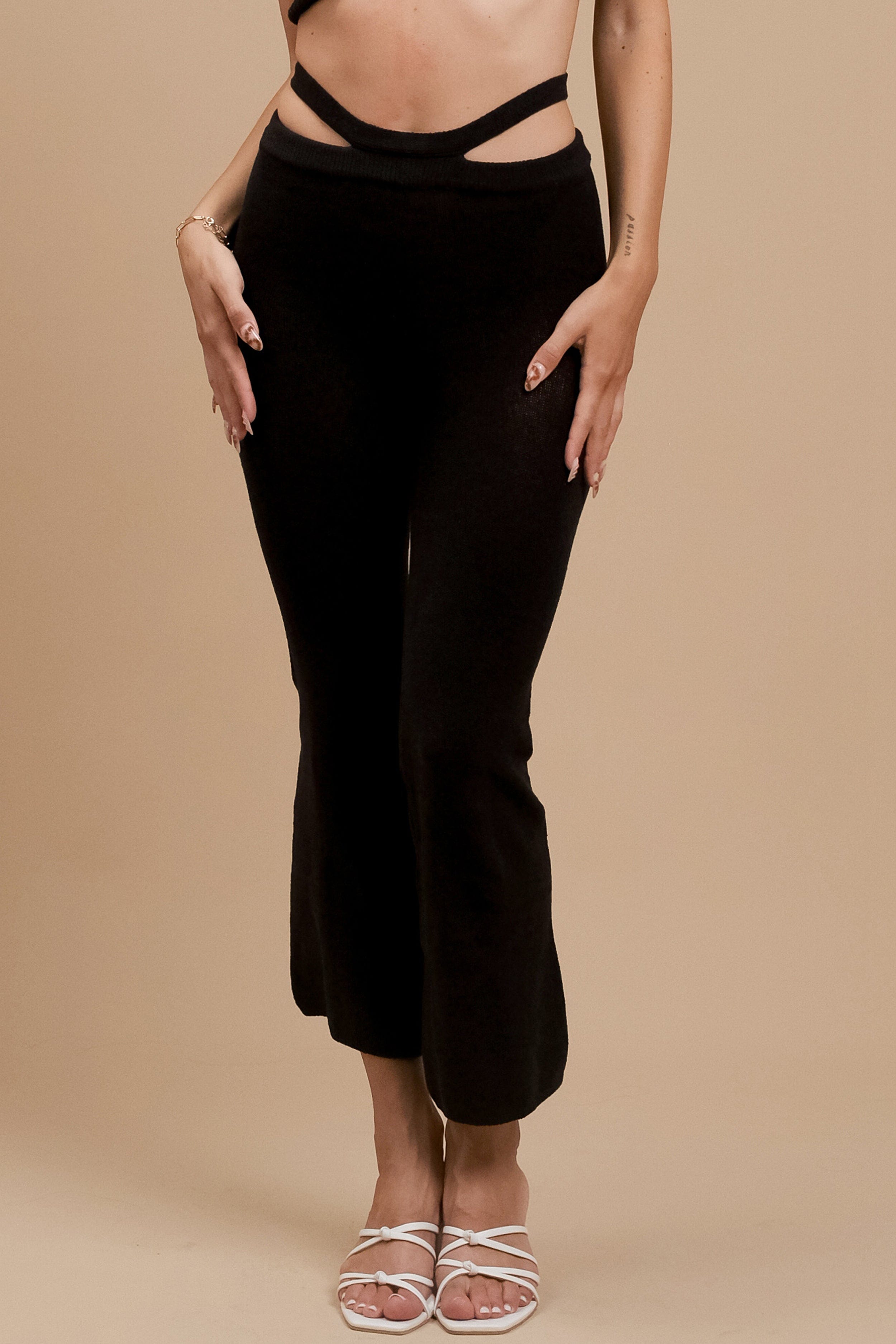 Beryl Knit Long Pant - Woman Pants - LOST IN PARADISE