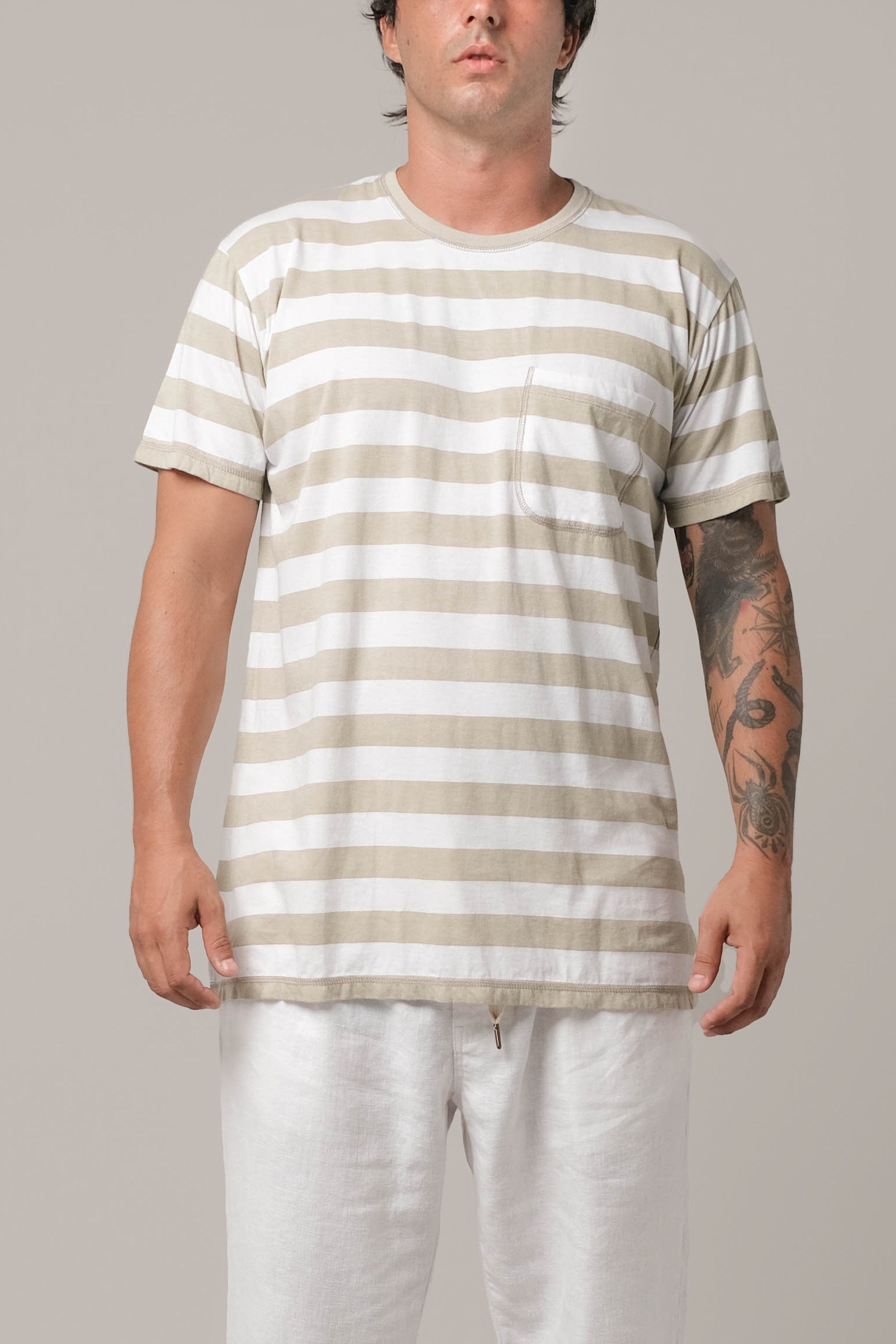 Cali Stripe Tee - SALE - LOST IN PARADISE