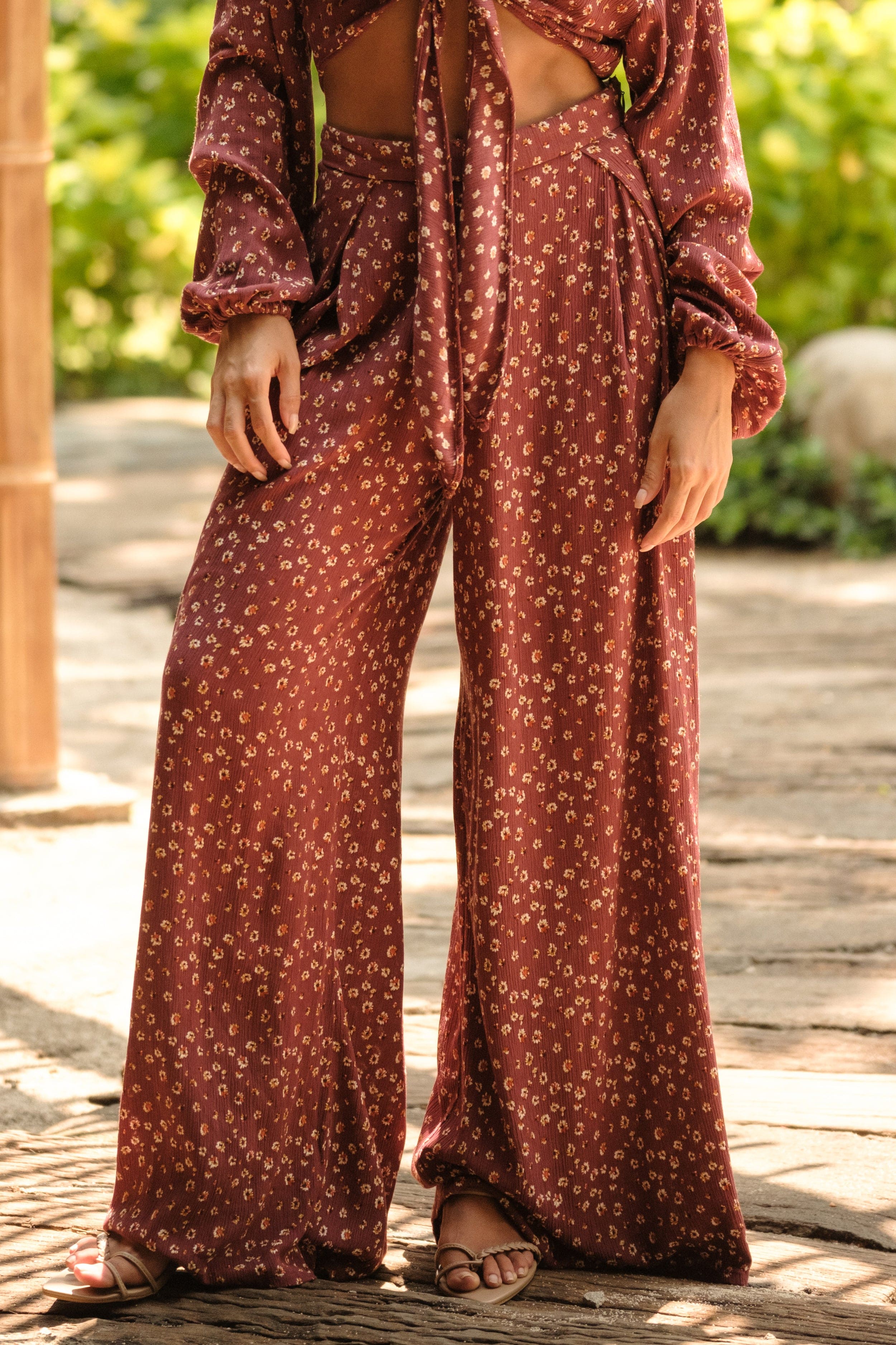 Colette Long Pant - Woman Pants - LOST IN PARADISE