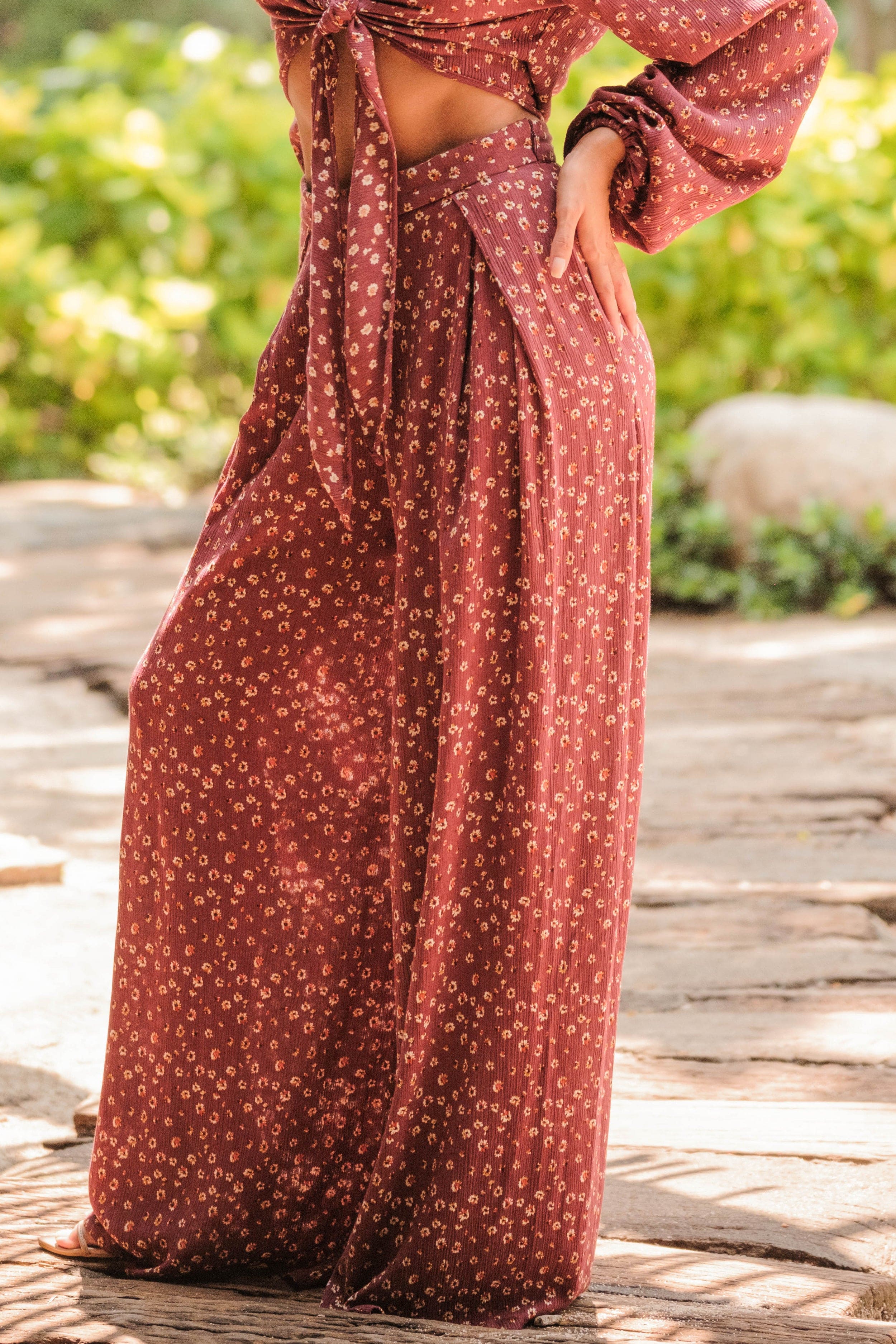 Colette Long Pant - Woman Pants - LOST IN PARADISE