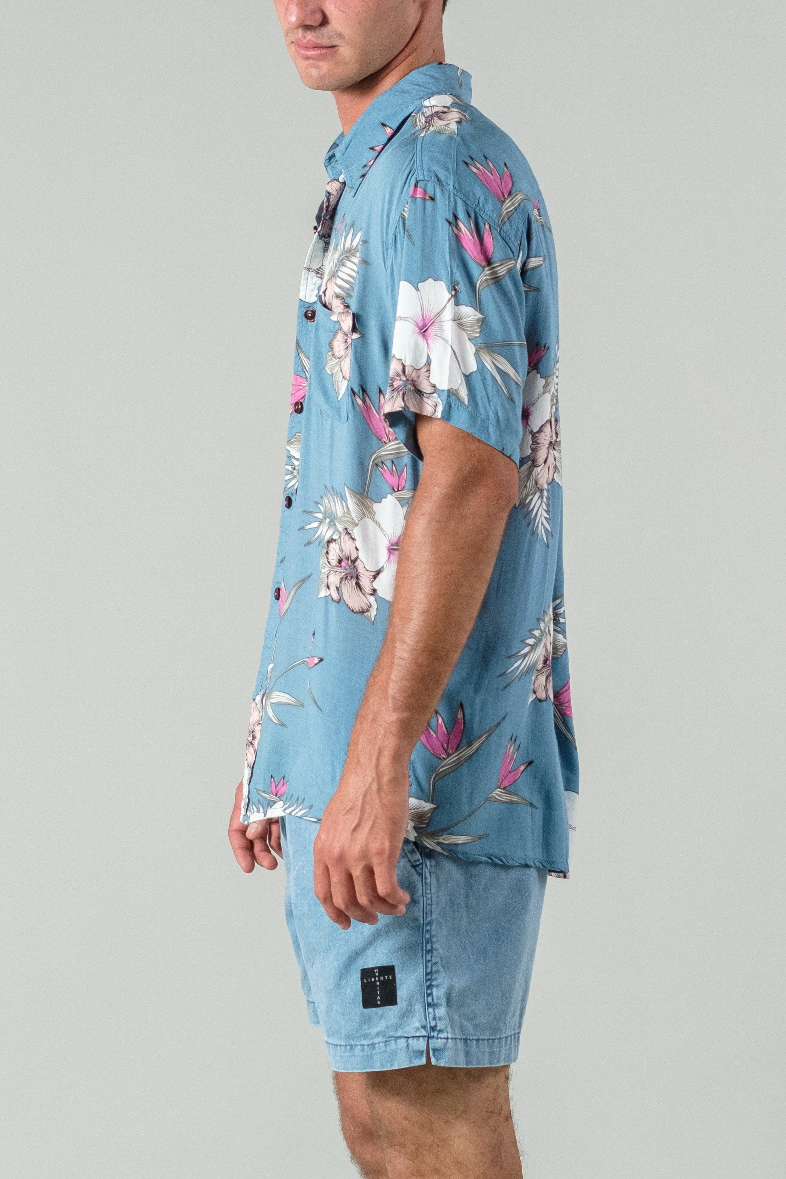Hibiscus Shirt - Man Shirt - LOST IN PARADISE