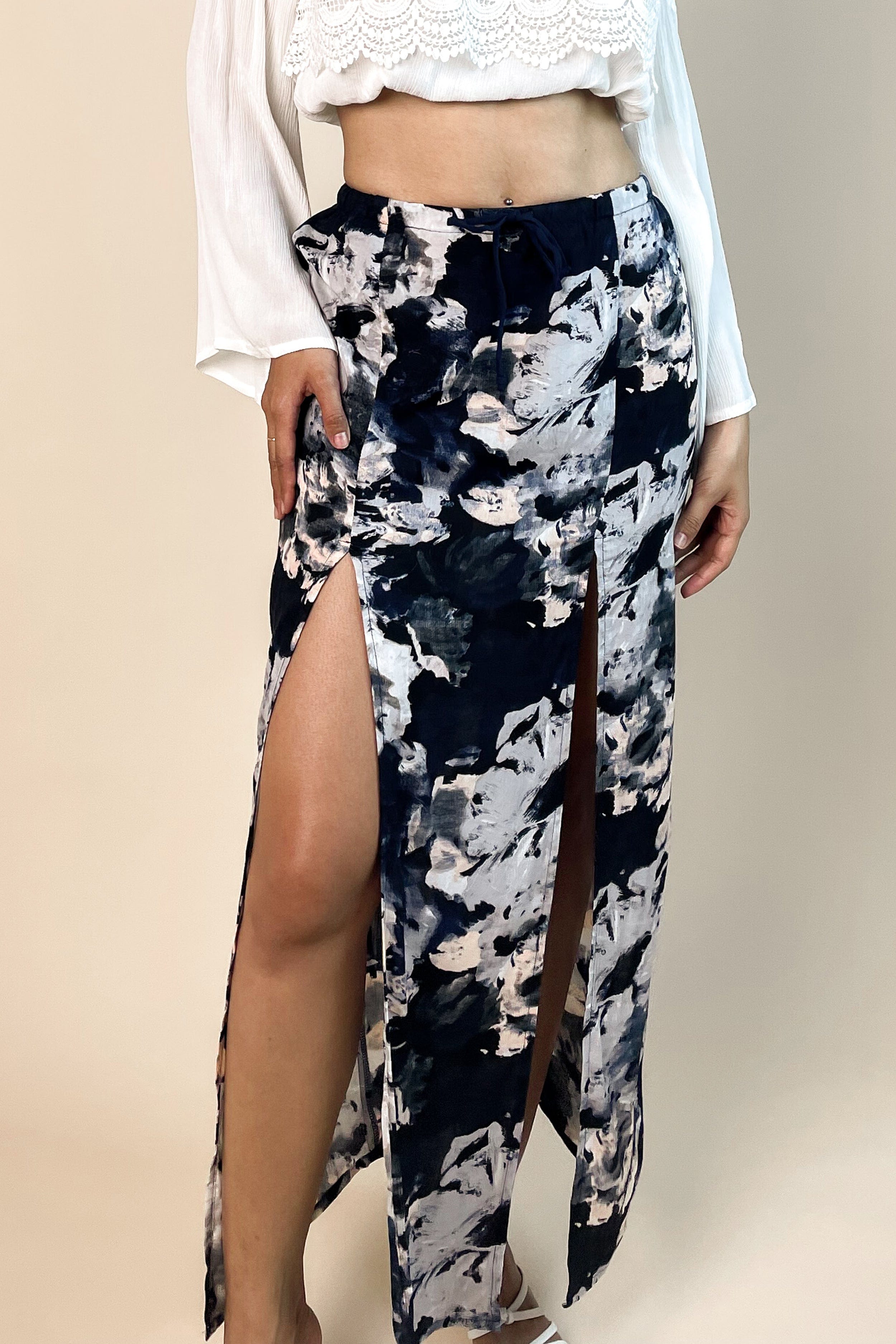 Ladder Maxi Skirt - Skirt - LOST IN PARADISE
