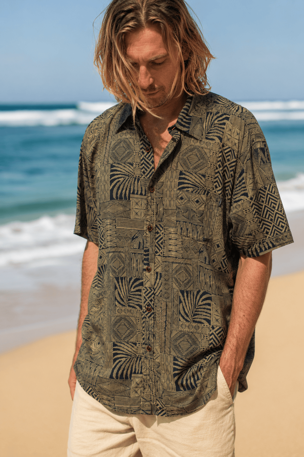 Living Stone Shirt - Man Shirt - LOST IN PARADISE