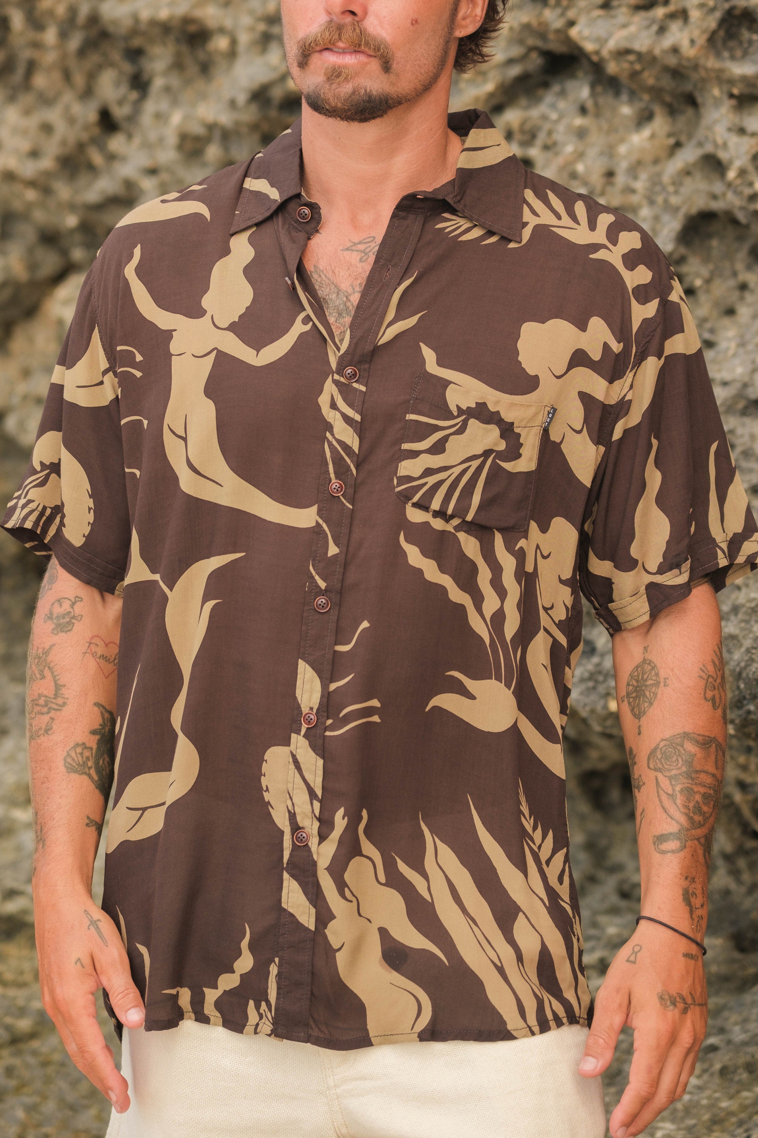 Mermaid Shirt - Man Shirt - LOST IN PARADISE