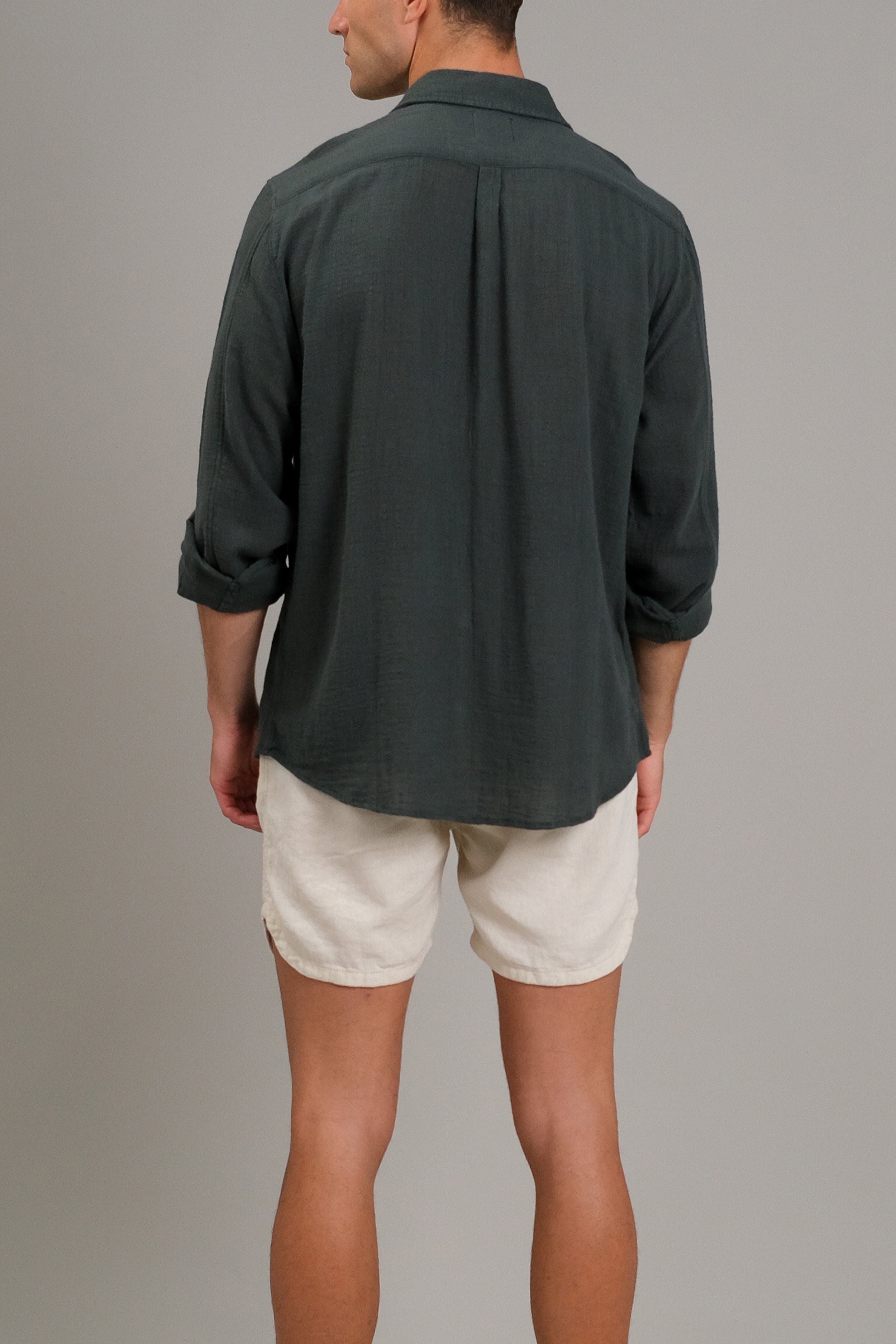Moss Shirt Ls - Man Shirt - LOST IN PARADISE