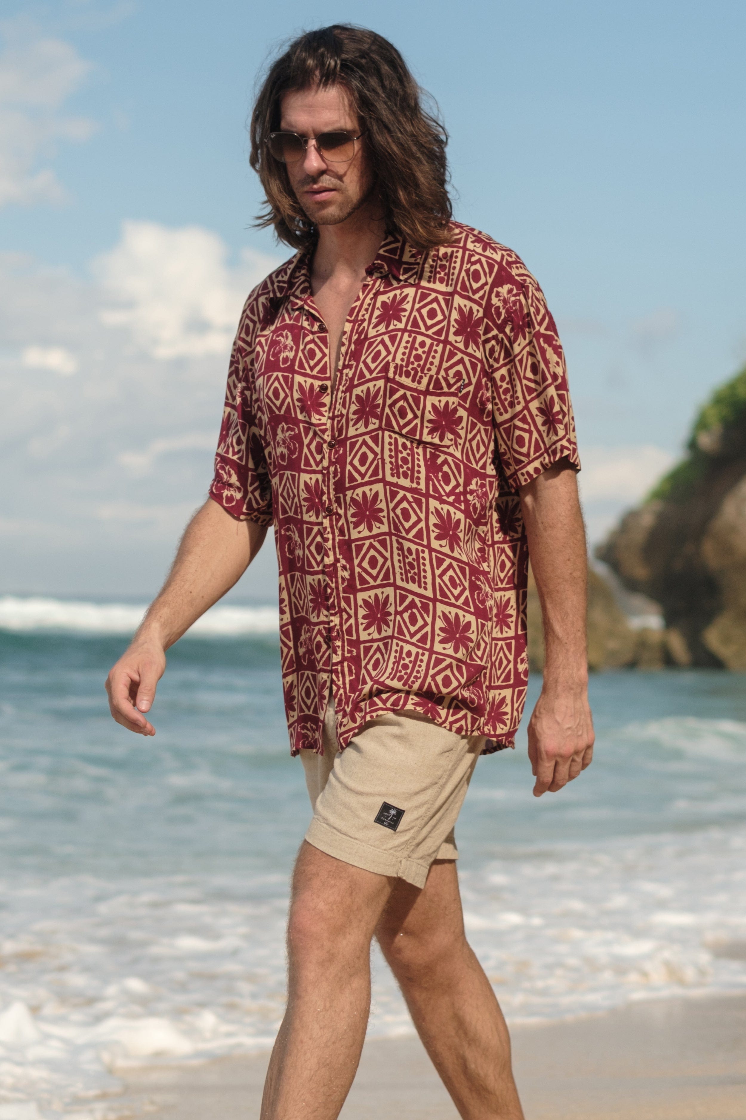 Waikiki Shirt - Man Shirt - LOST IN PARADISE