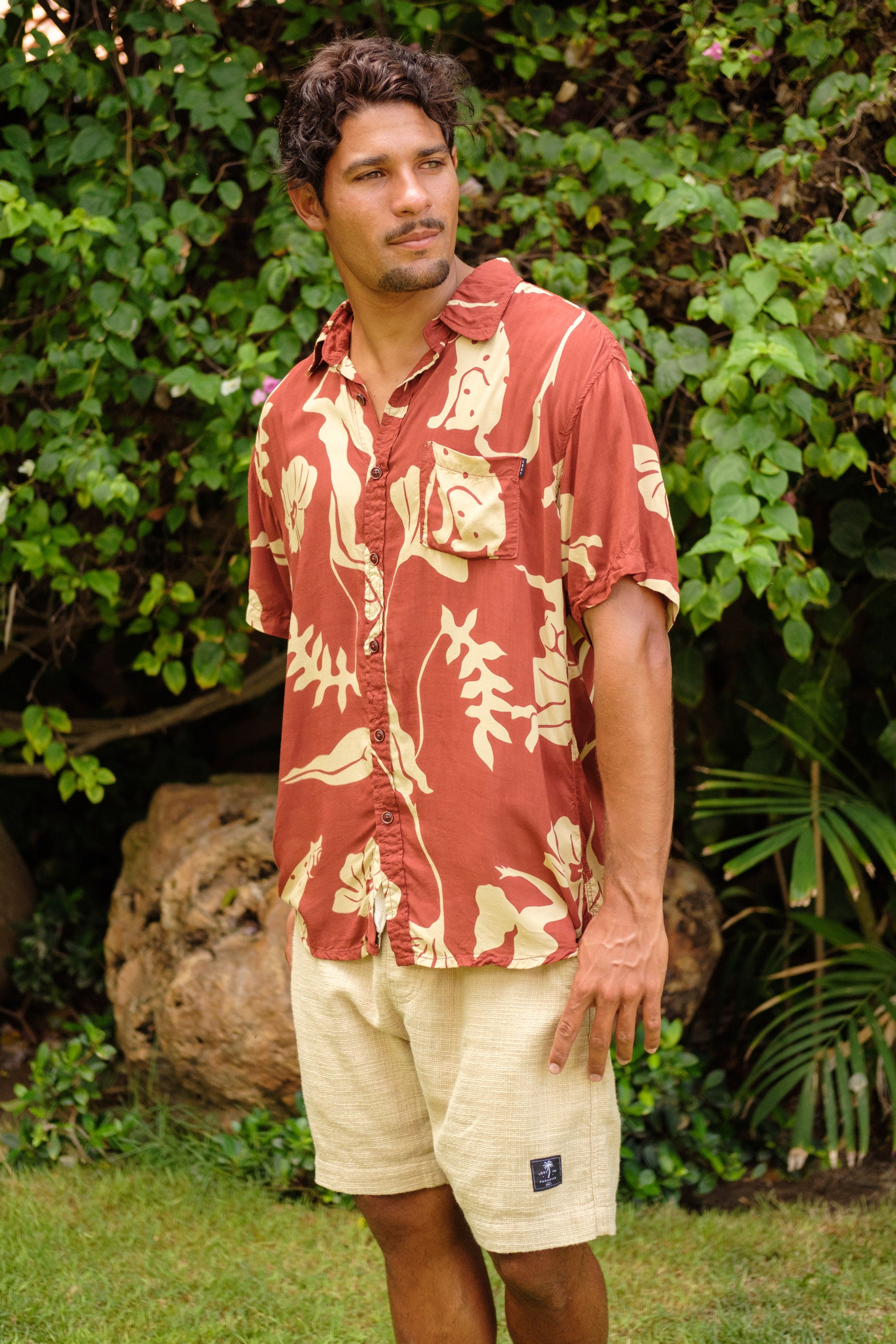 Silouette Shirt - Man Shirt - LOST IN PARADISE