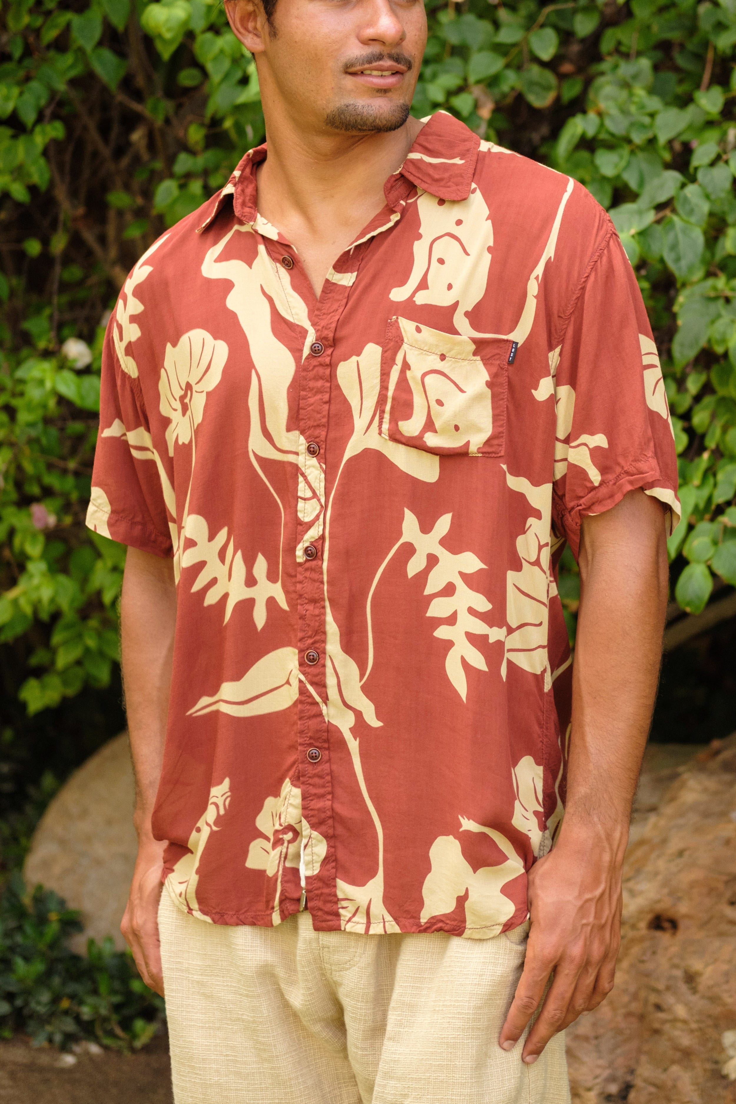 Silouette Shirt - Man Shirt - LOST IN PARADISE