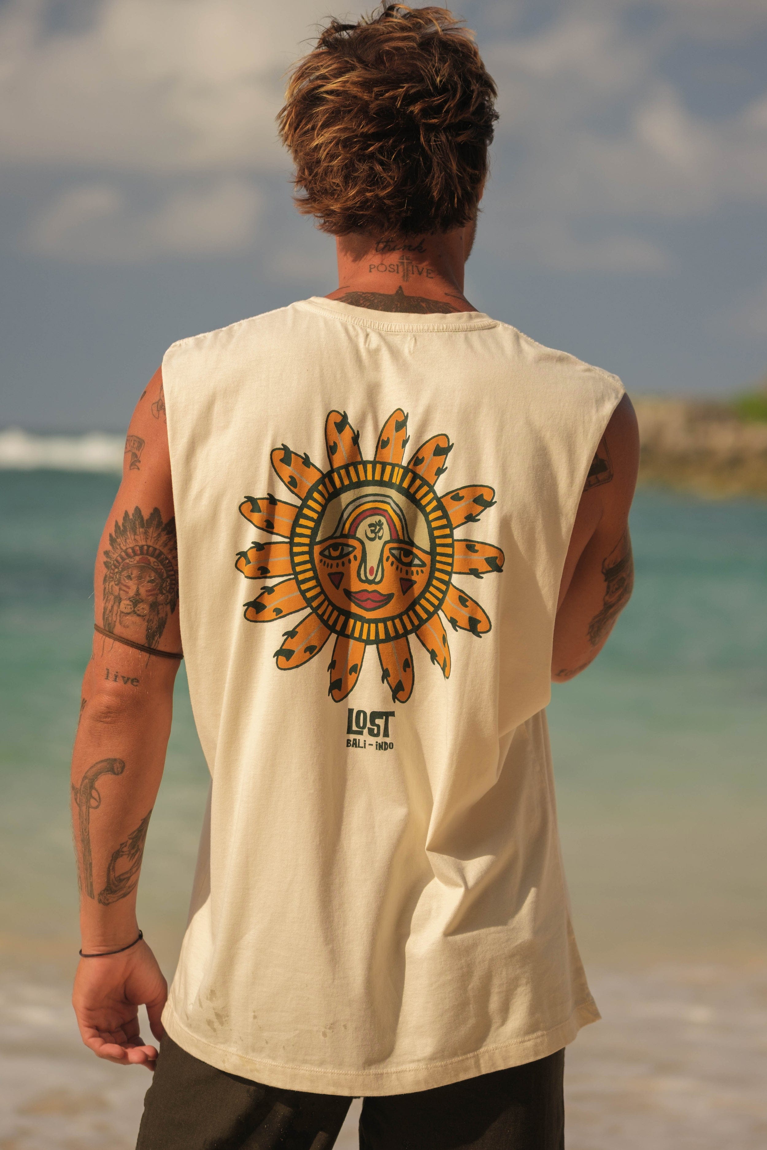 Sm Ghipsy Sun Board - Man Singlet - LOST IN PARADISE