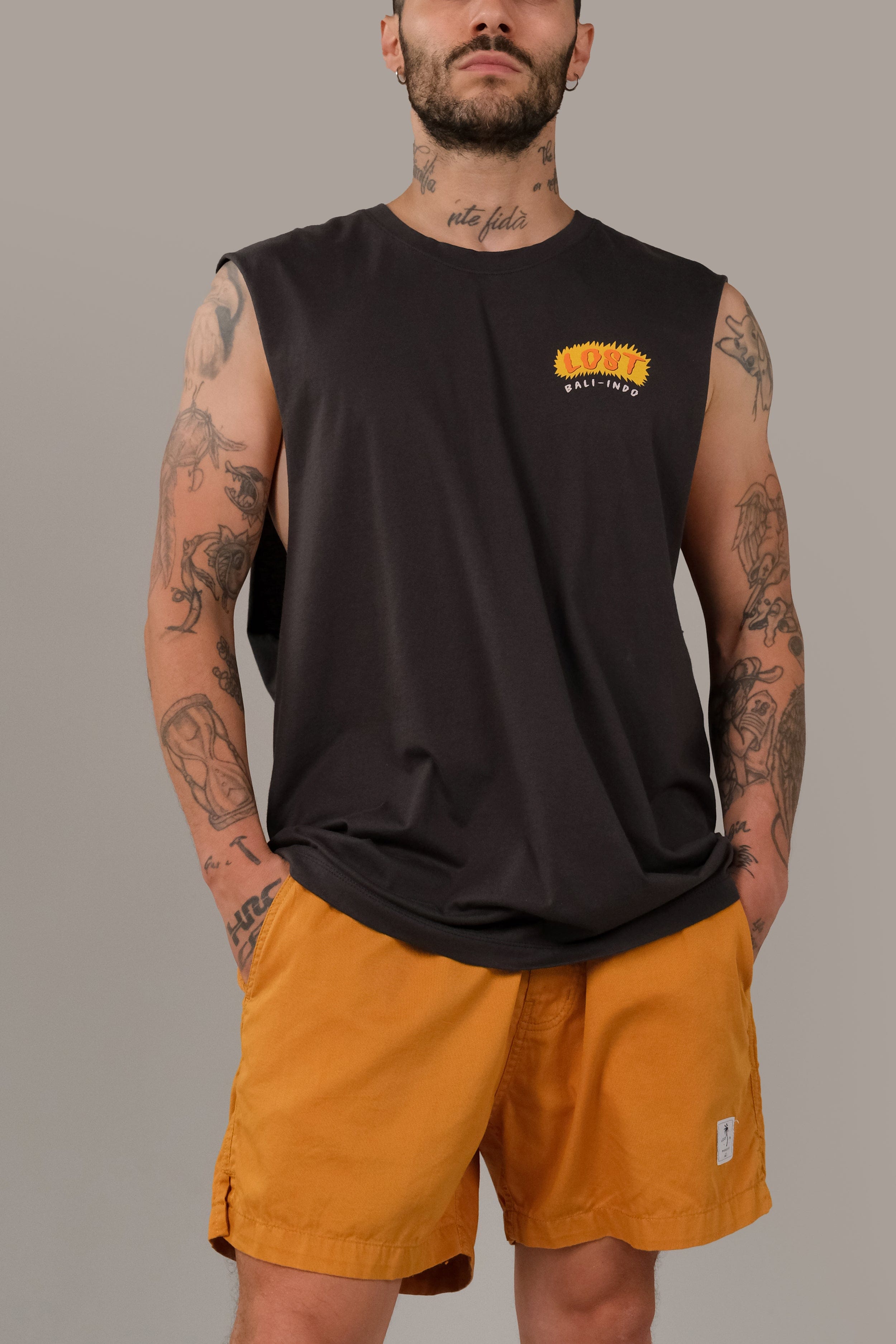 Sm Uluwatu Sunset Club - Man Singlet - LOST IN PARADISE