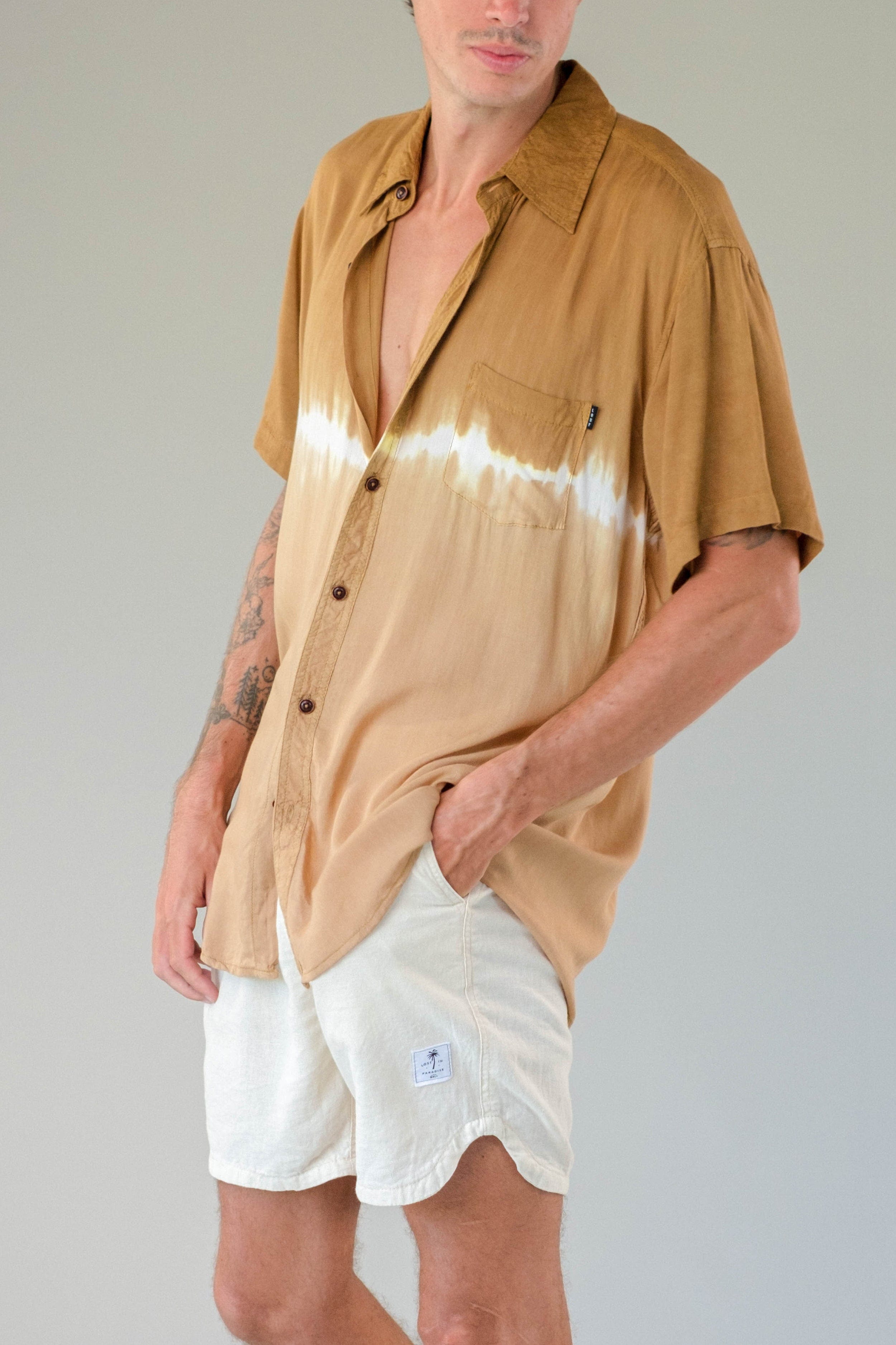 Too Tone Shirt - Man Shirt - LOST IN PARADISE