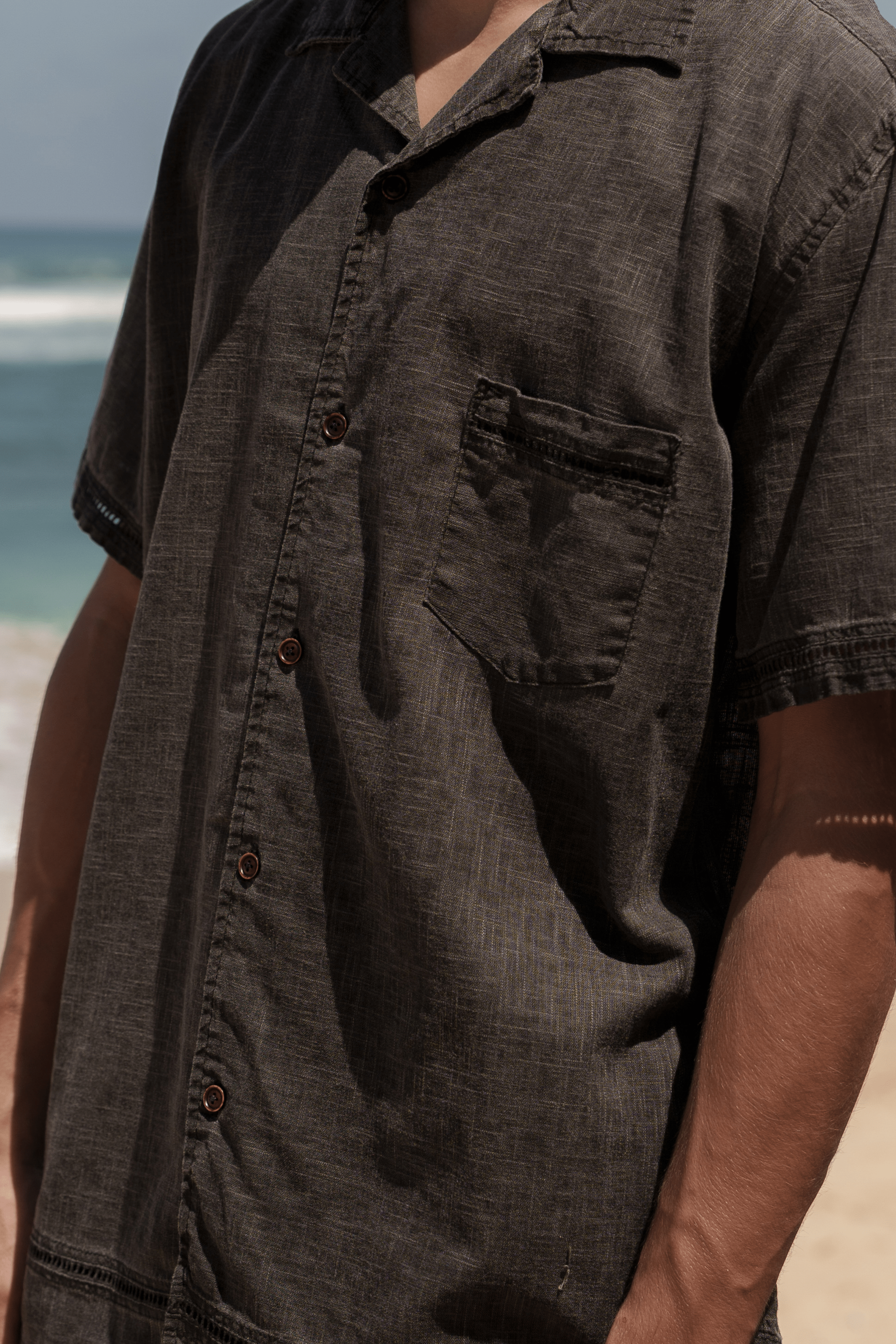 Trim Shirt - Man Shirt - LOST IN PARADISE