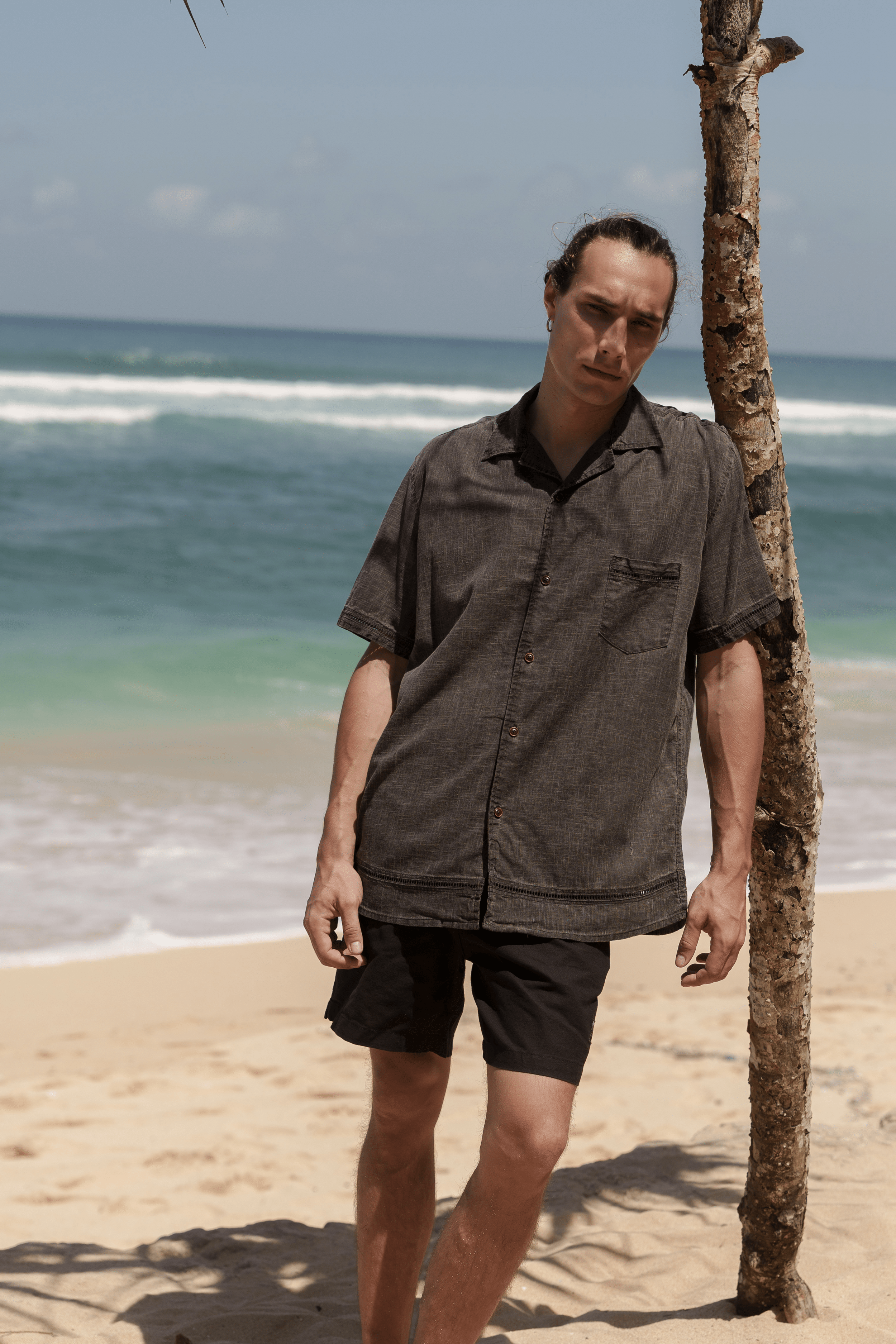 Trim Shirt - Man Shirt - LOST IN PARADISE