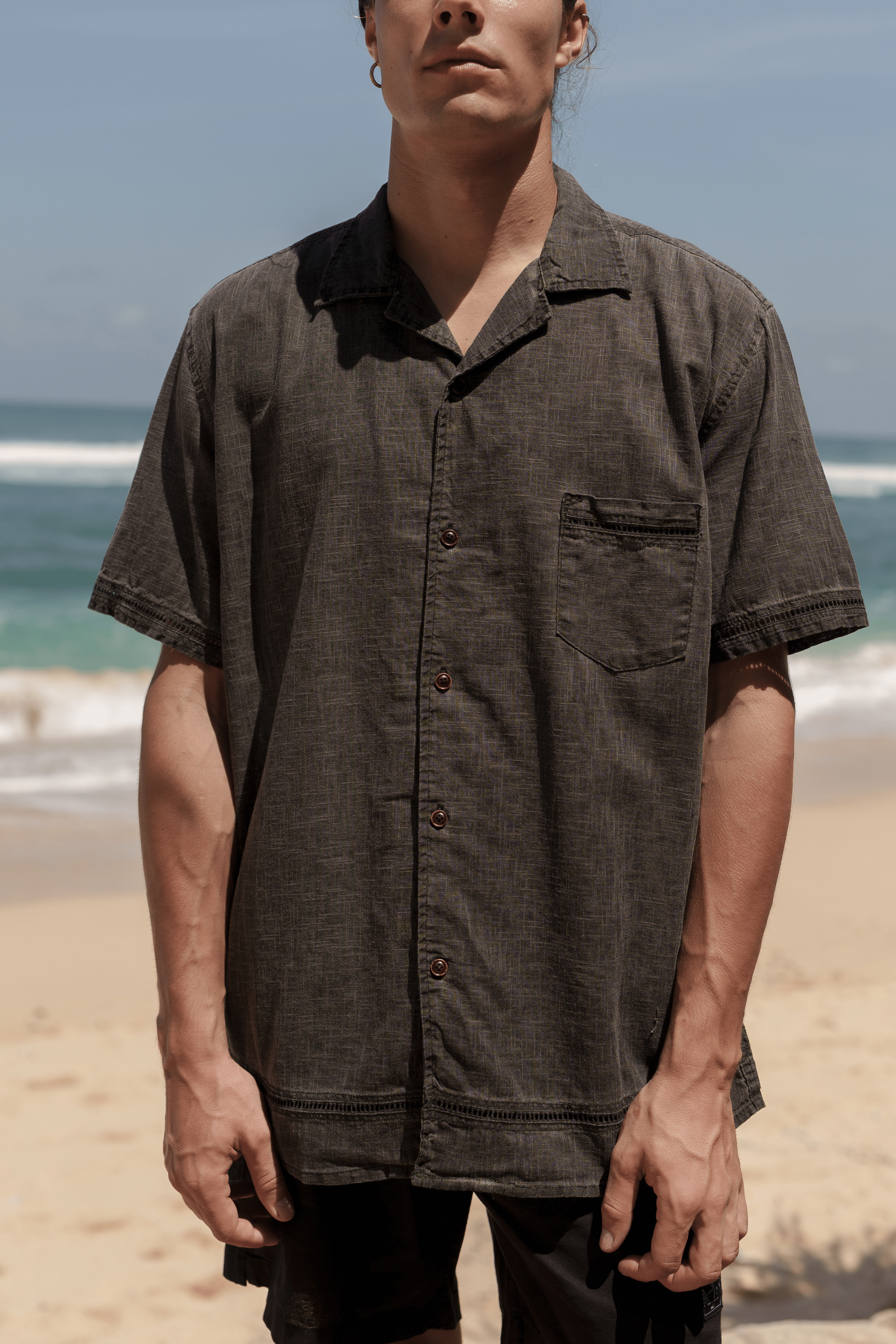 Trim Shirt - Man Shirt - LOST IN PARADISE