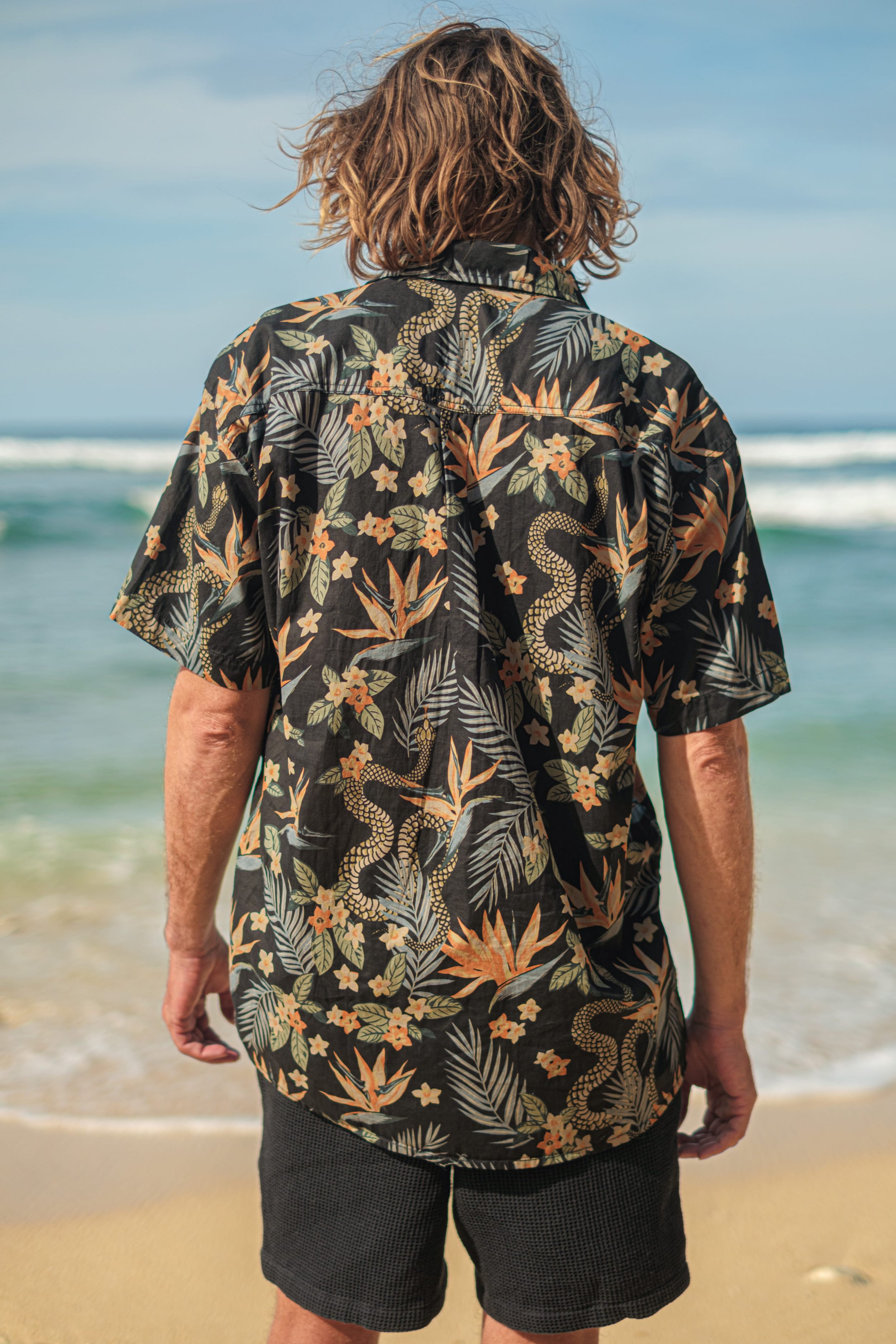 Troposnake Shirt - Man Shirt - LOST IN PARADISE