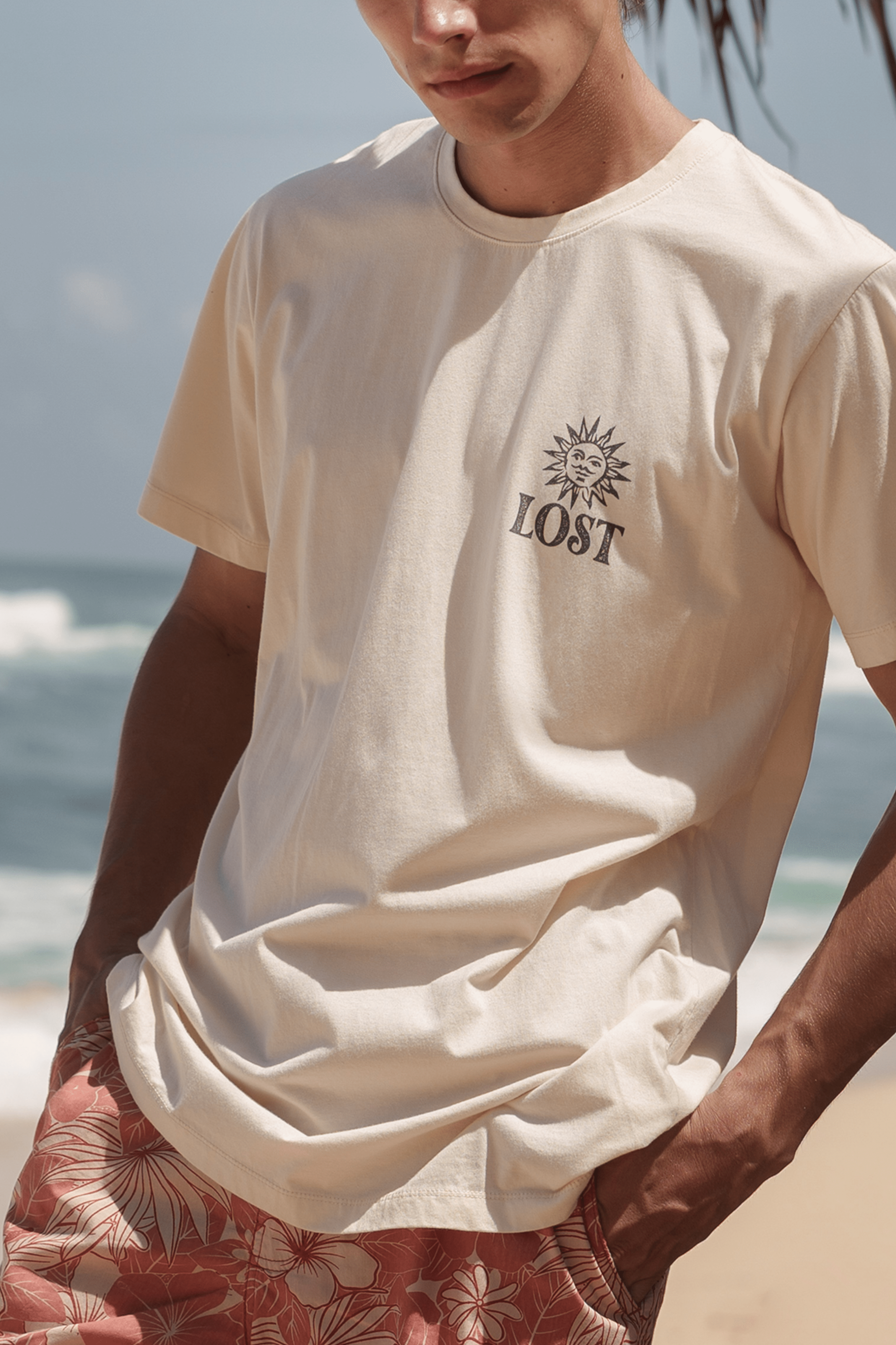Ts Lost Labelio - Man T-Shirt - LOST IN PARADISE