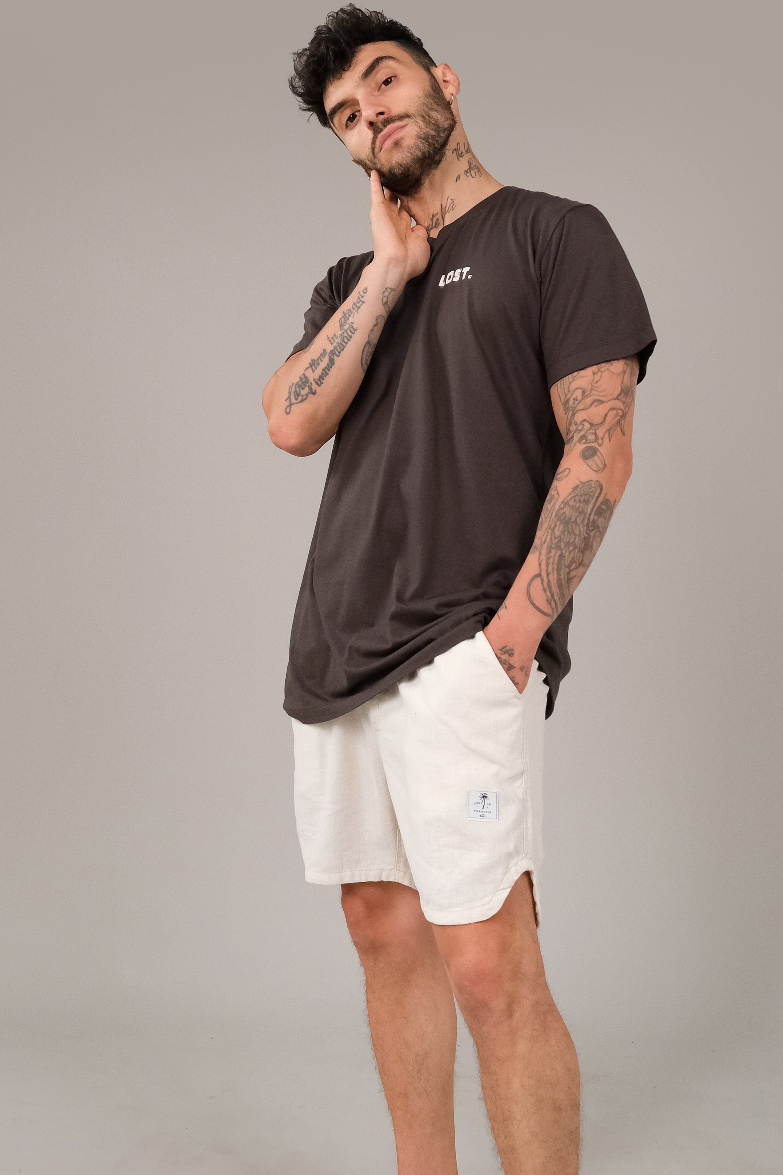 Ts Wayan's - Man T-Shirt - LOST IN PARADISE