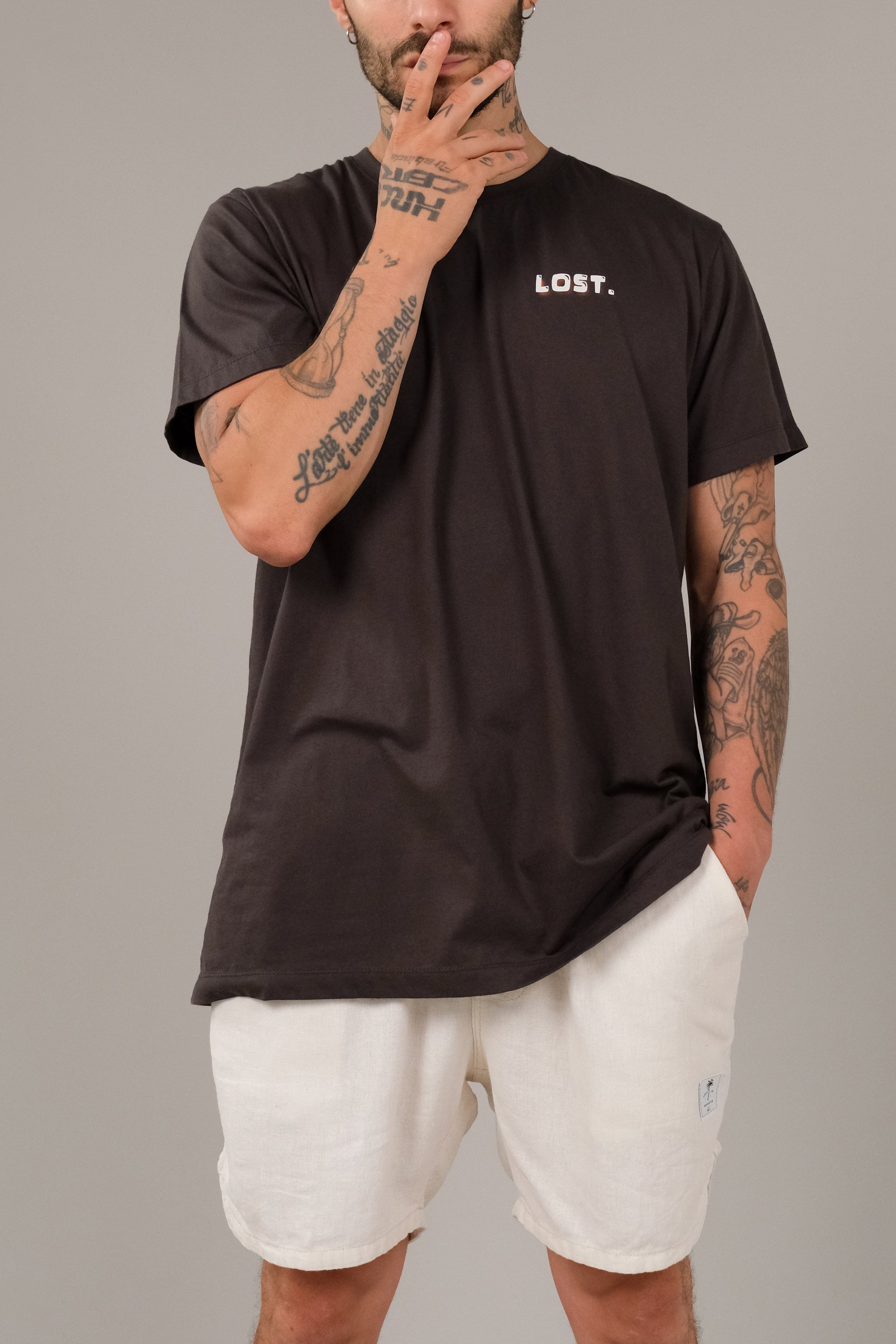 Ts Wayan's - Man T-Shirt - LOST IN PARADISE