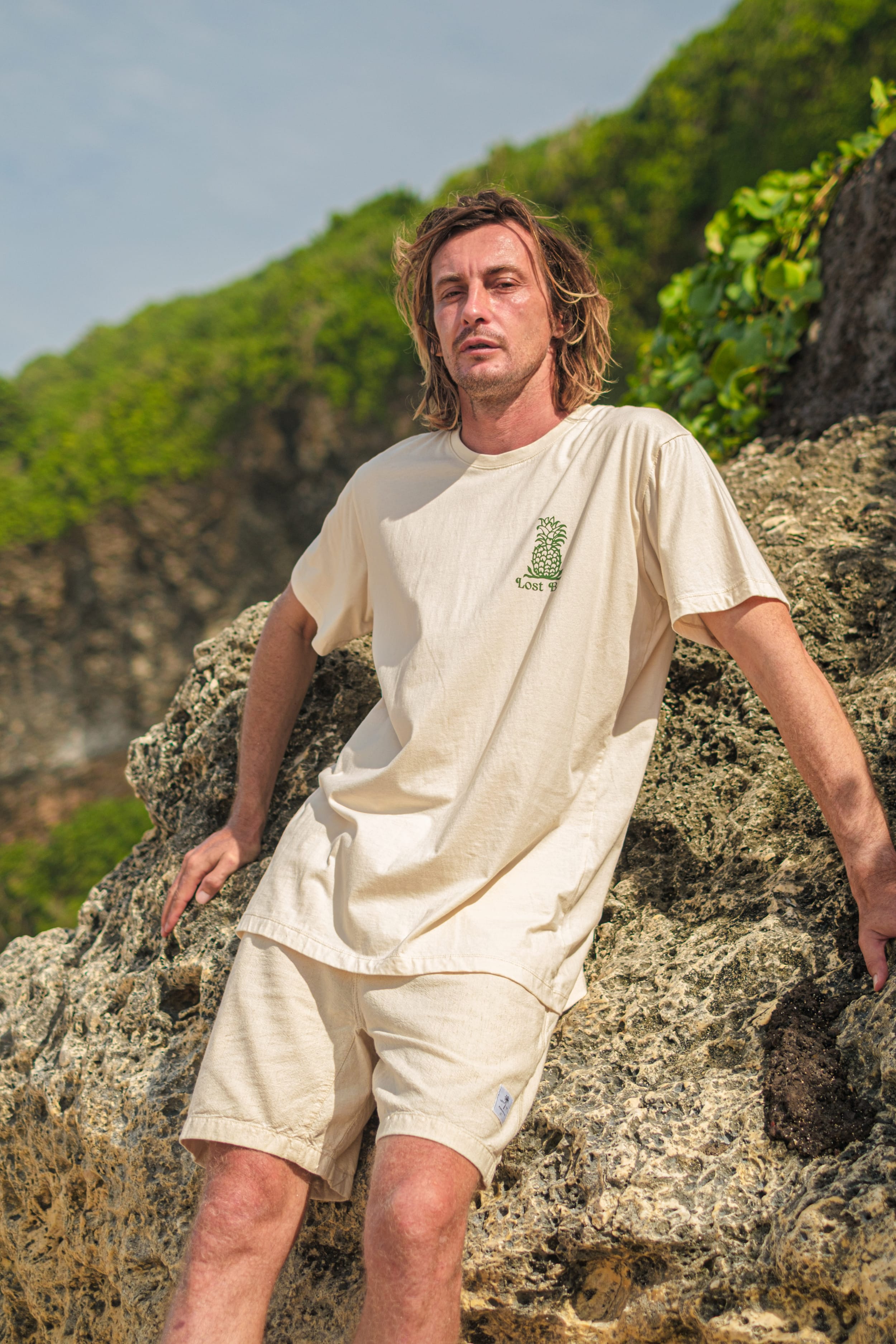 Ts Vivre Au Paradis - Man T-Shirt - LOST IN PARADISE