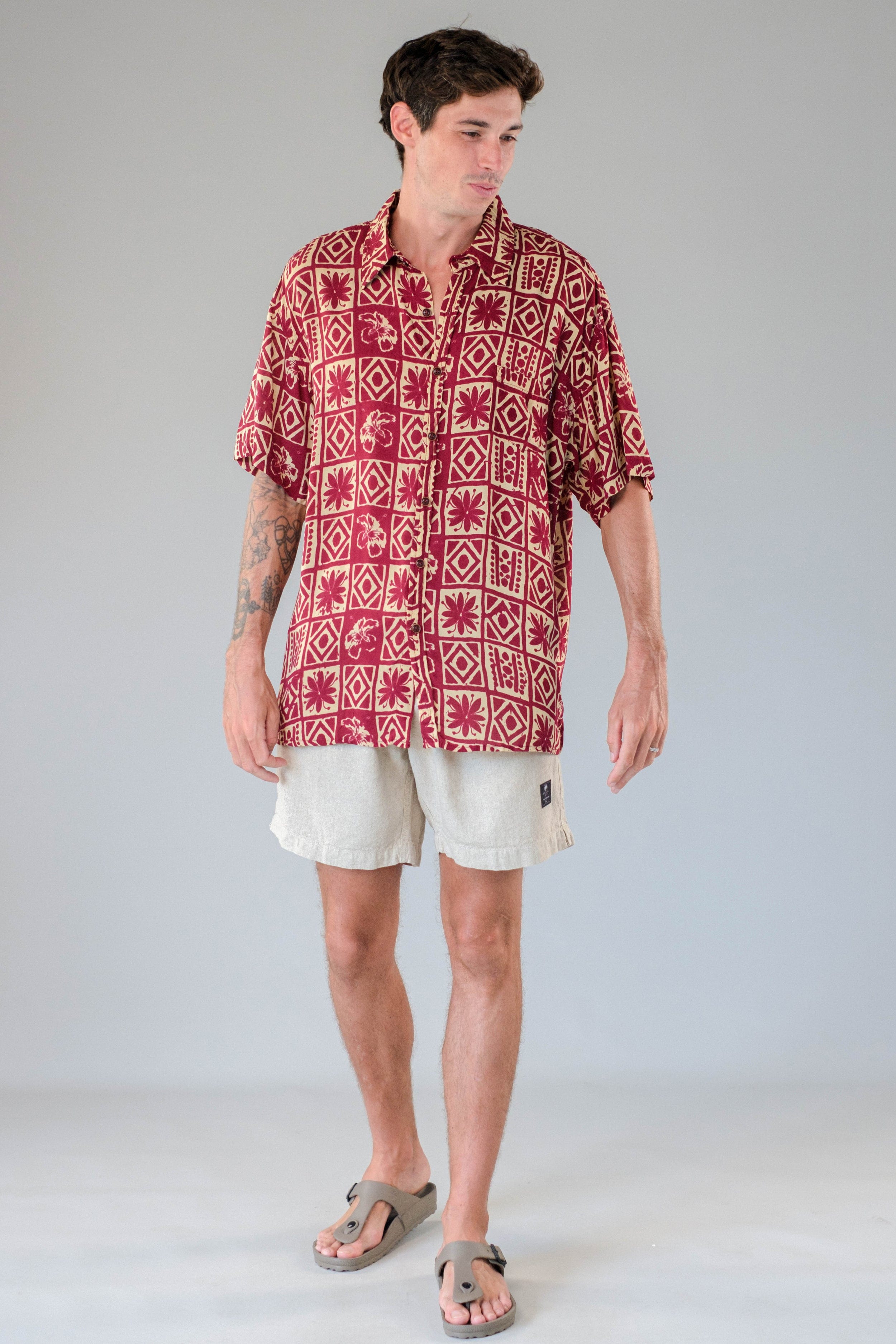 Waikiki Shirt - Man Shirt - LOST IN PARADISE