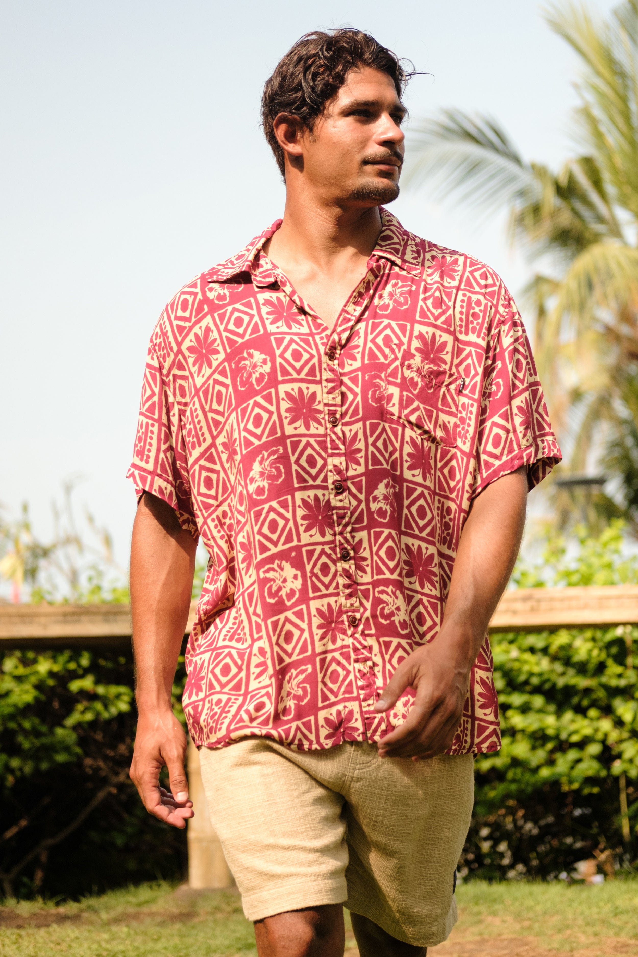 Waikiki Shirt - Man Shirt - LOST IN PARADISE