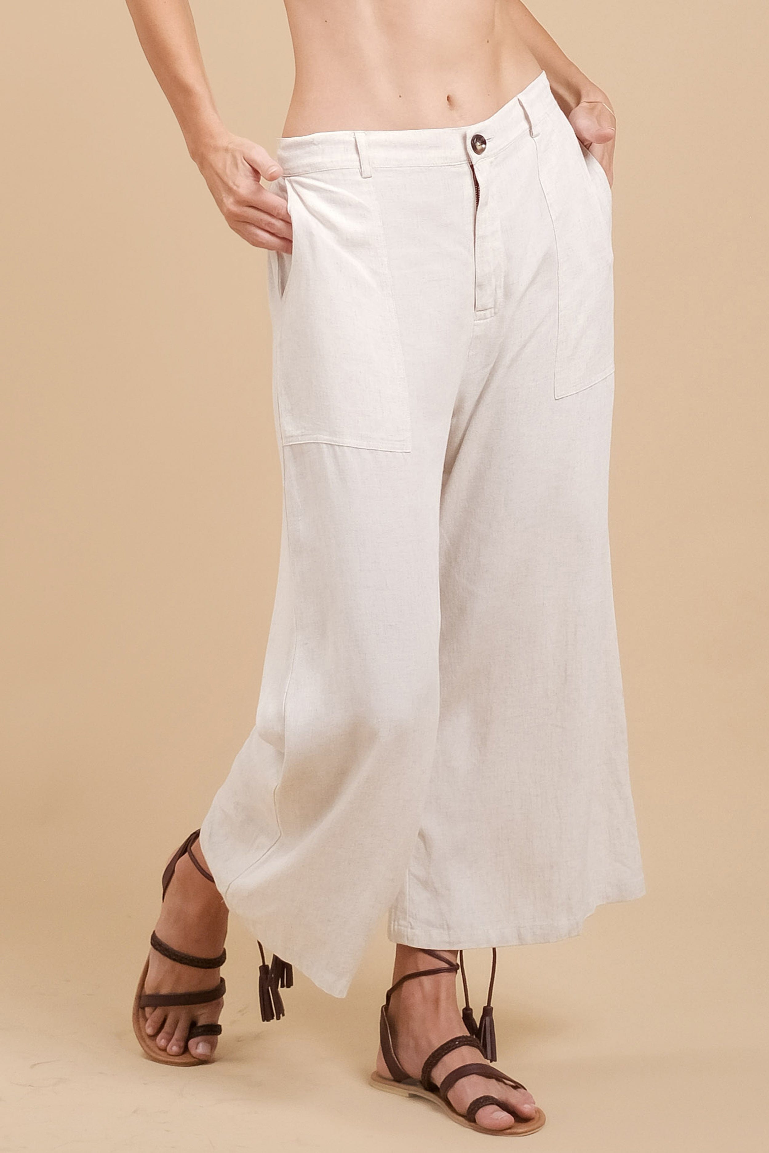 Zoya Long Pant - Woman Pants - LOST IN PARADISE