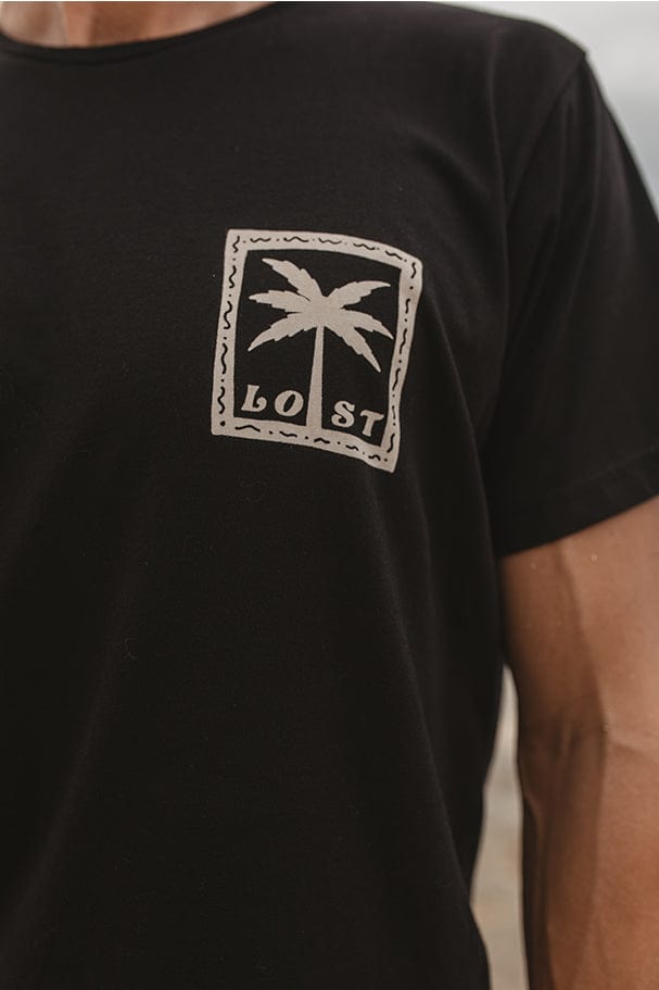TS Dada Palm - Man T-Shirt - LOST IN PARADISE