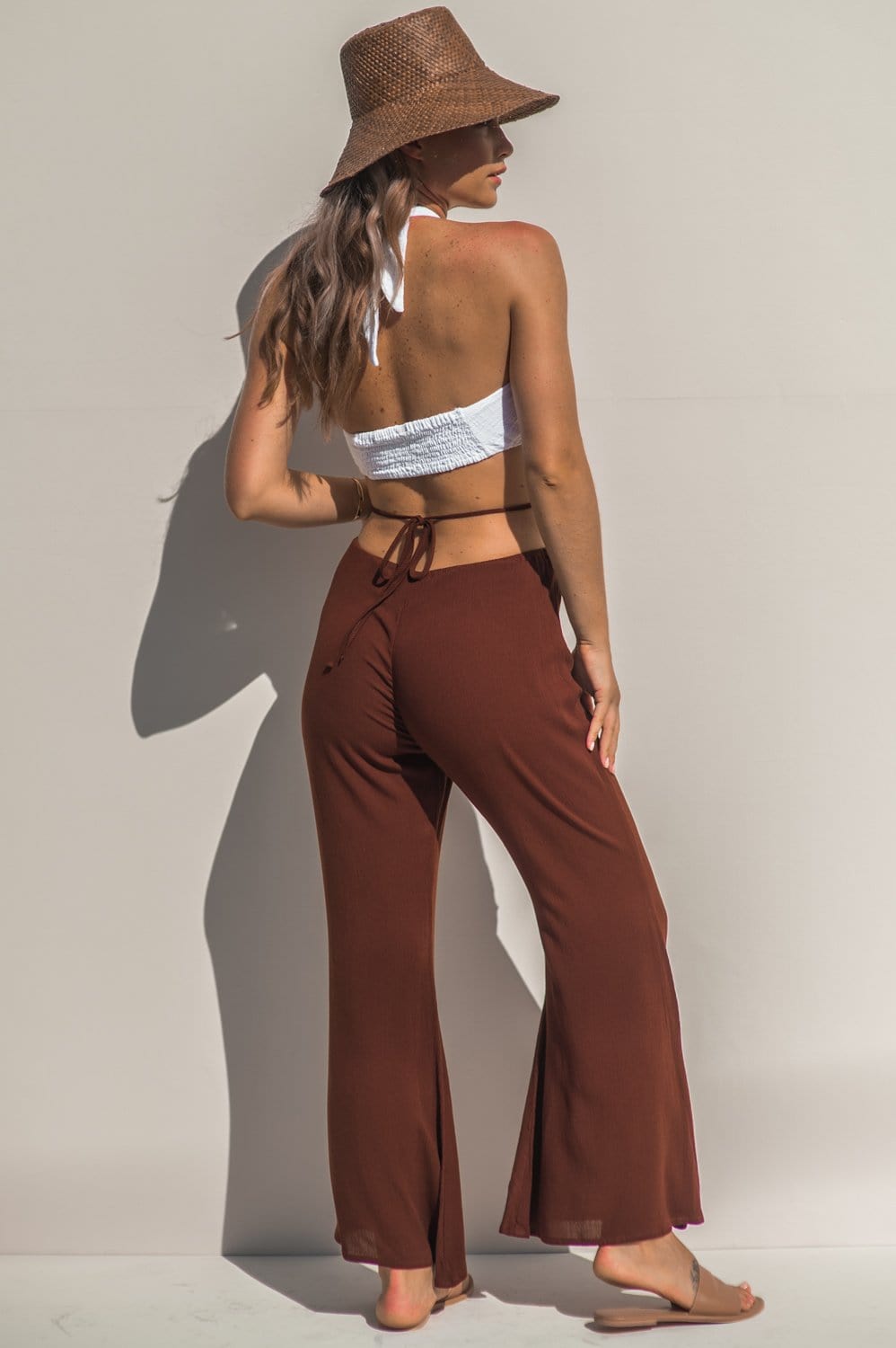 Nora Long Pant - Woman Pants - LOST IN PARADISE