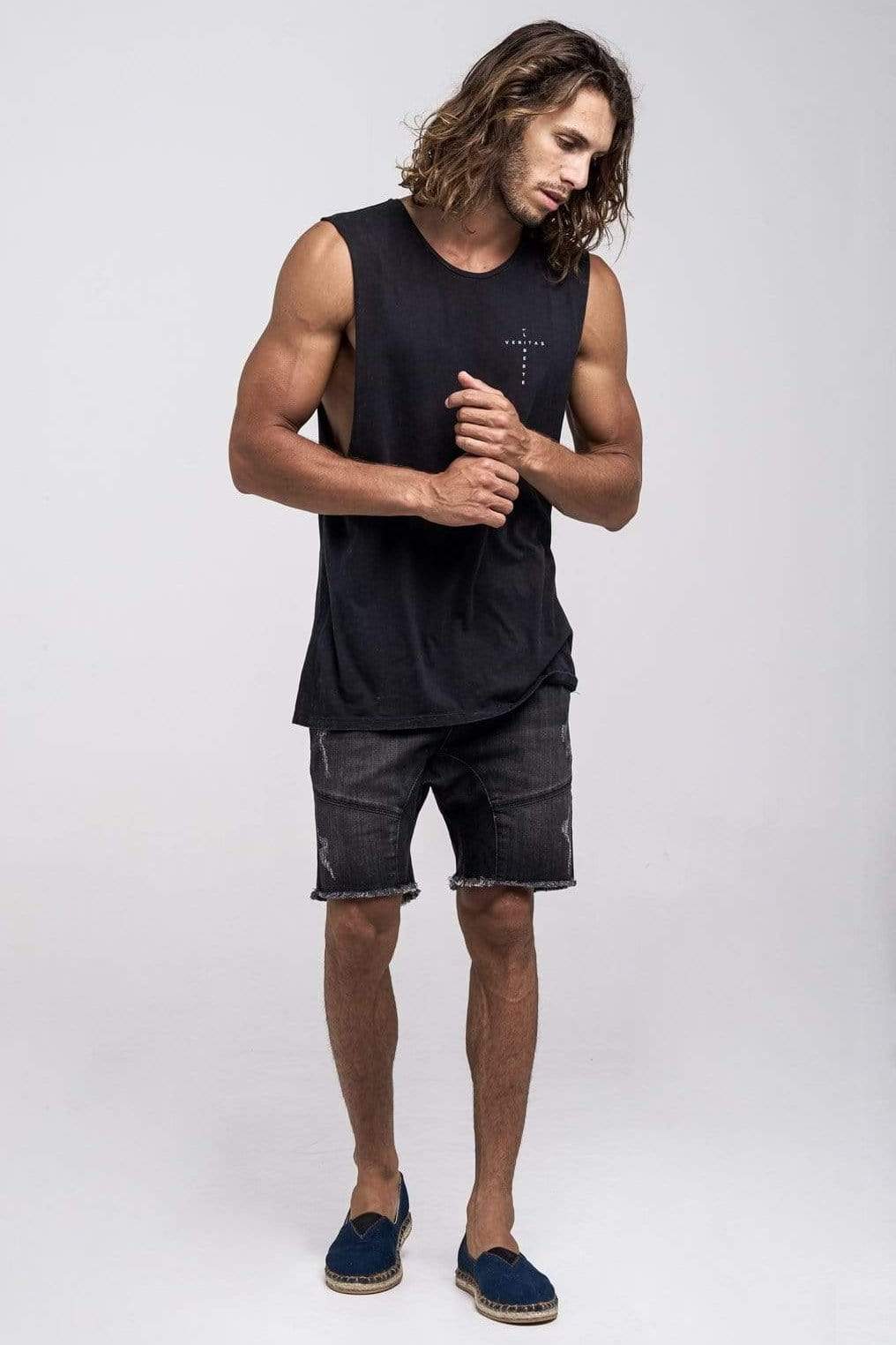 Lvm Imagination Reality - Mens Muscle Tank - VERITAS & LIBERTE