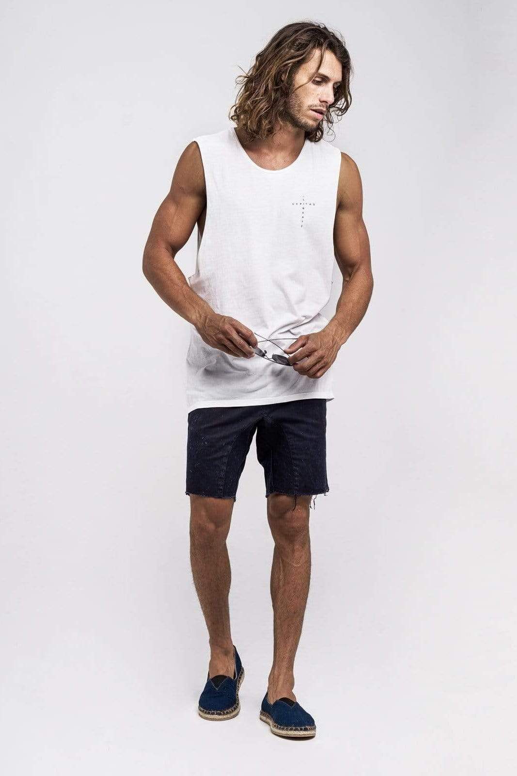 Lvm Imagination Reality - Mens Muscle Tank - VERITAS & LIBERTE