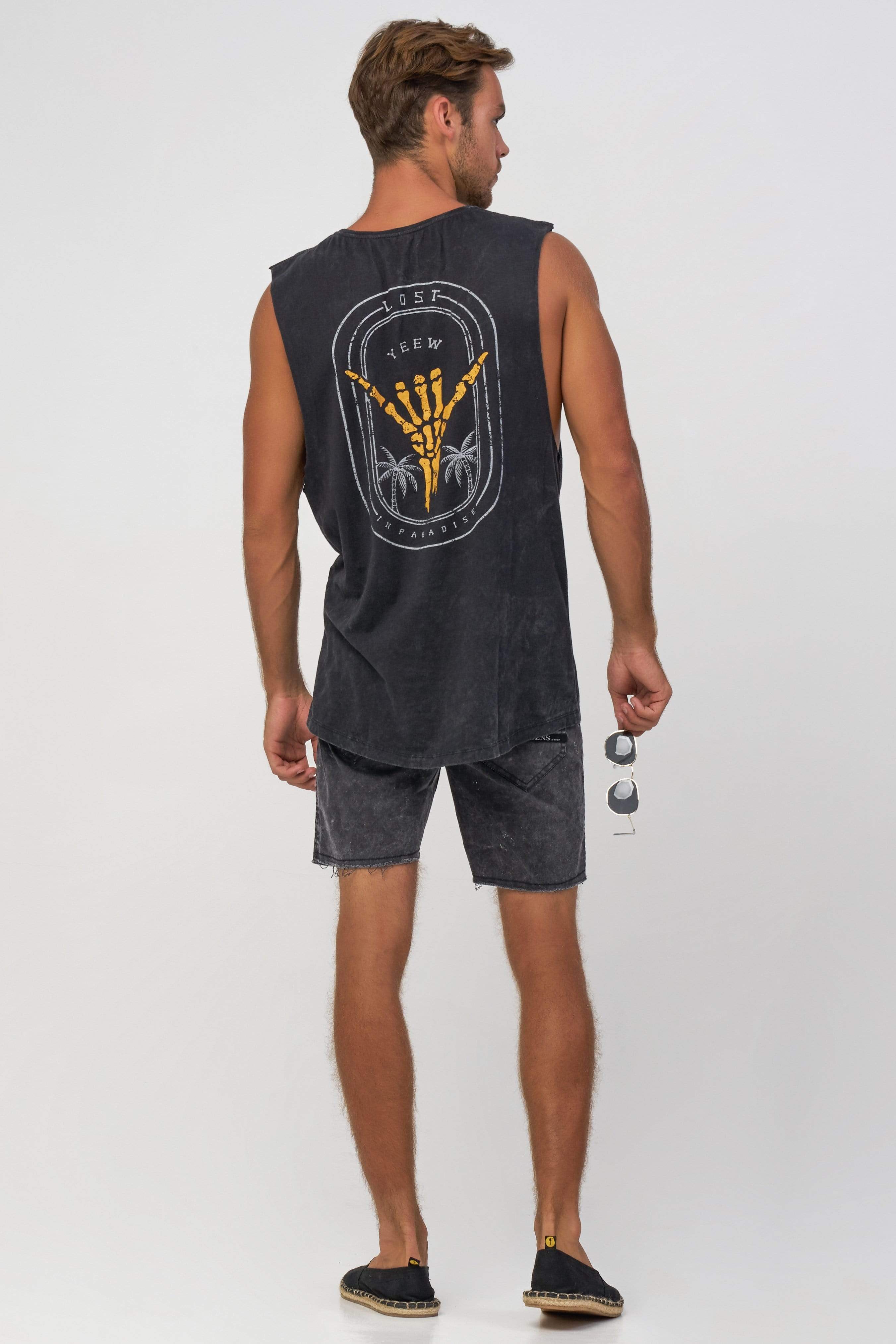 Sm Lost Yeew - Man Singlet - LOST IN PARADISE