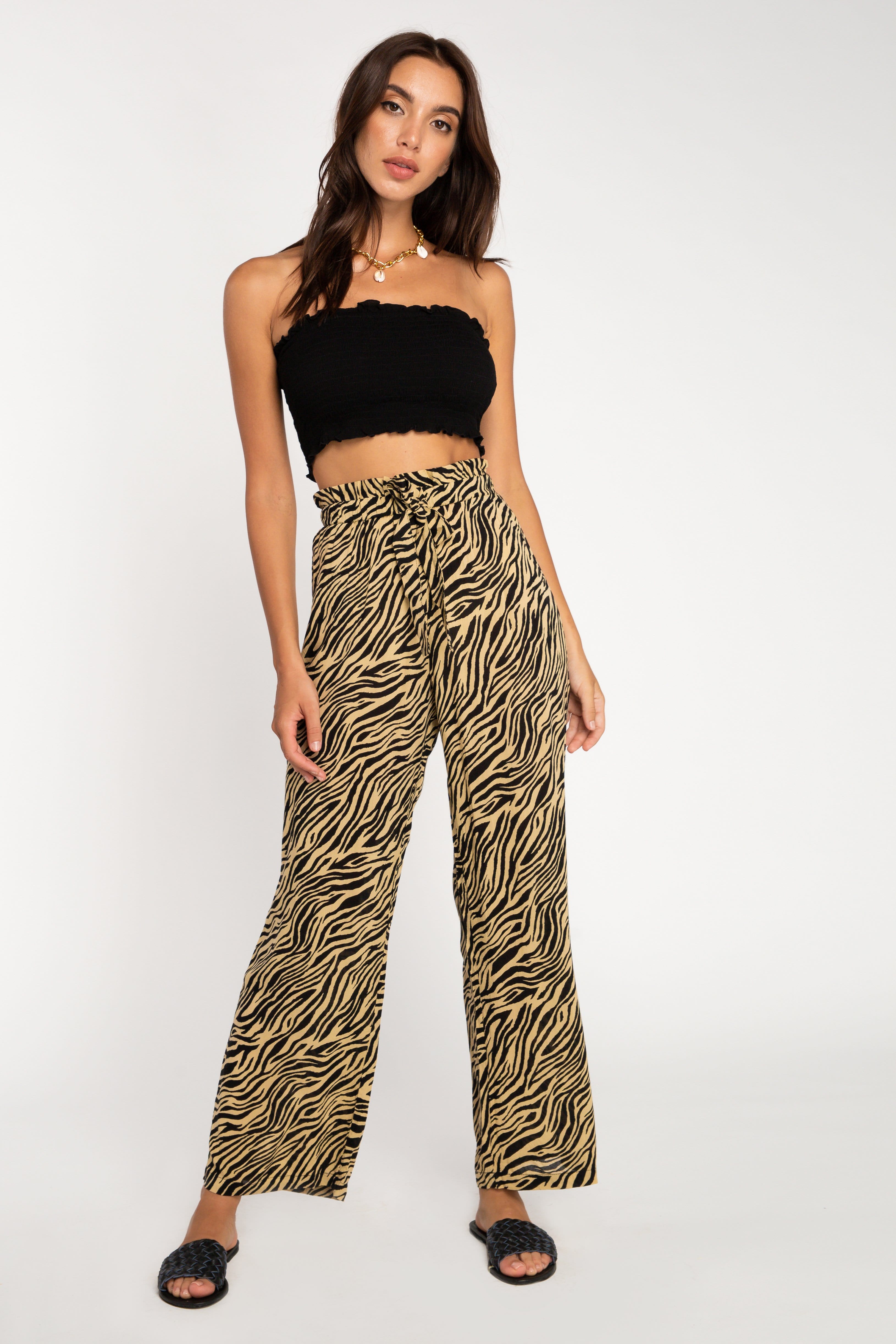 Benita Long Pant - Woman Pants - LOST IN PARADISE