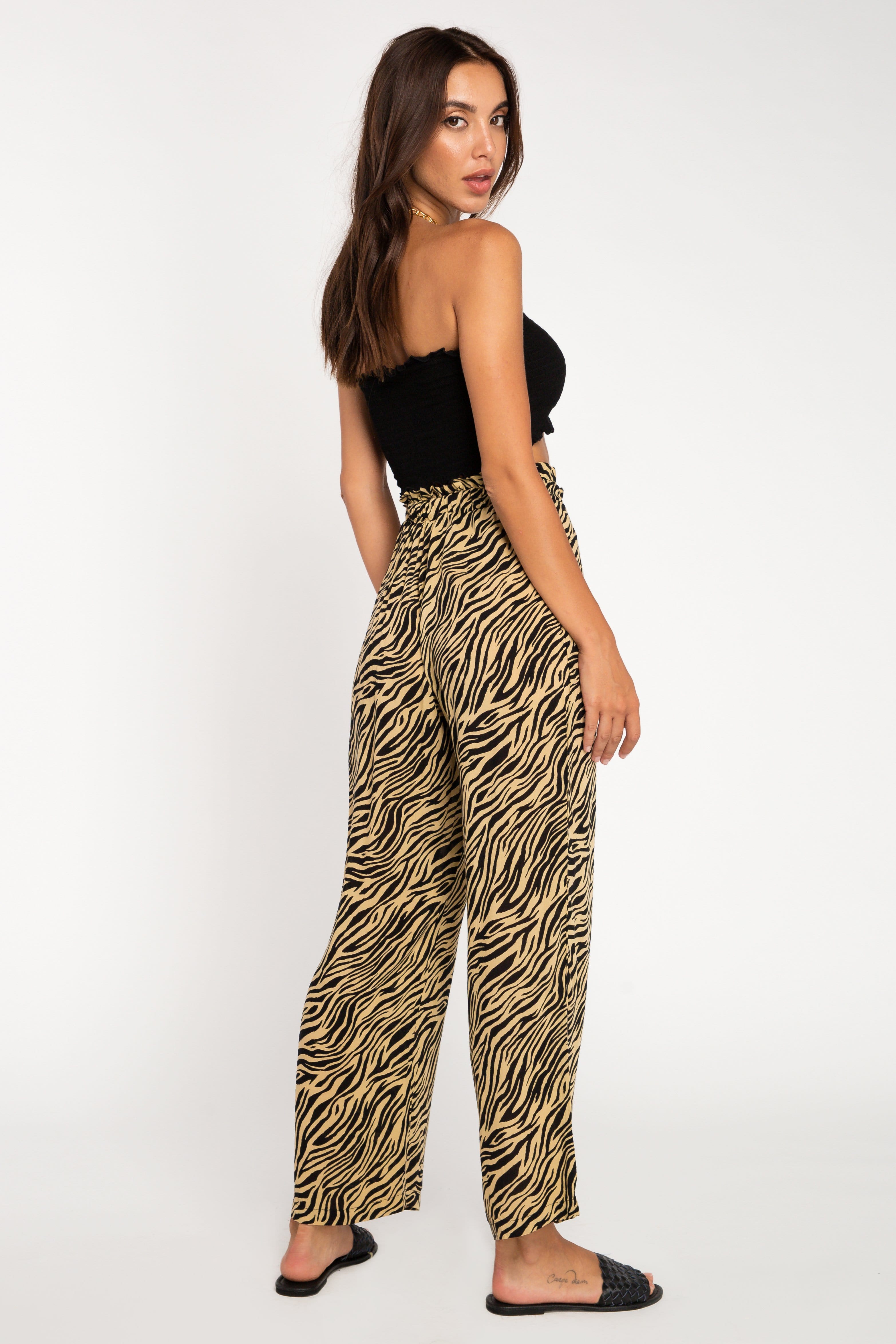 Benita Long Pant - Woman Pants - LOST IN PARADISE