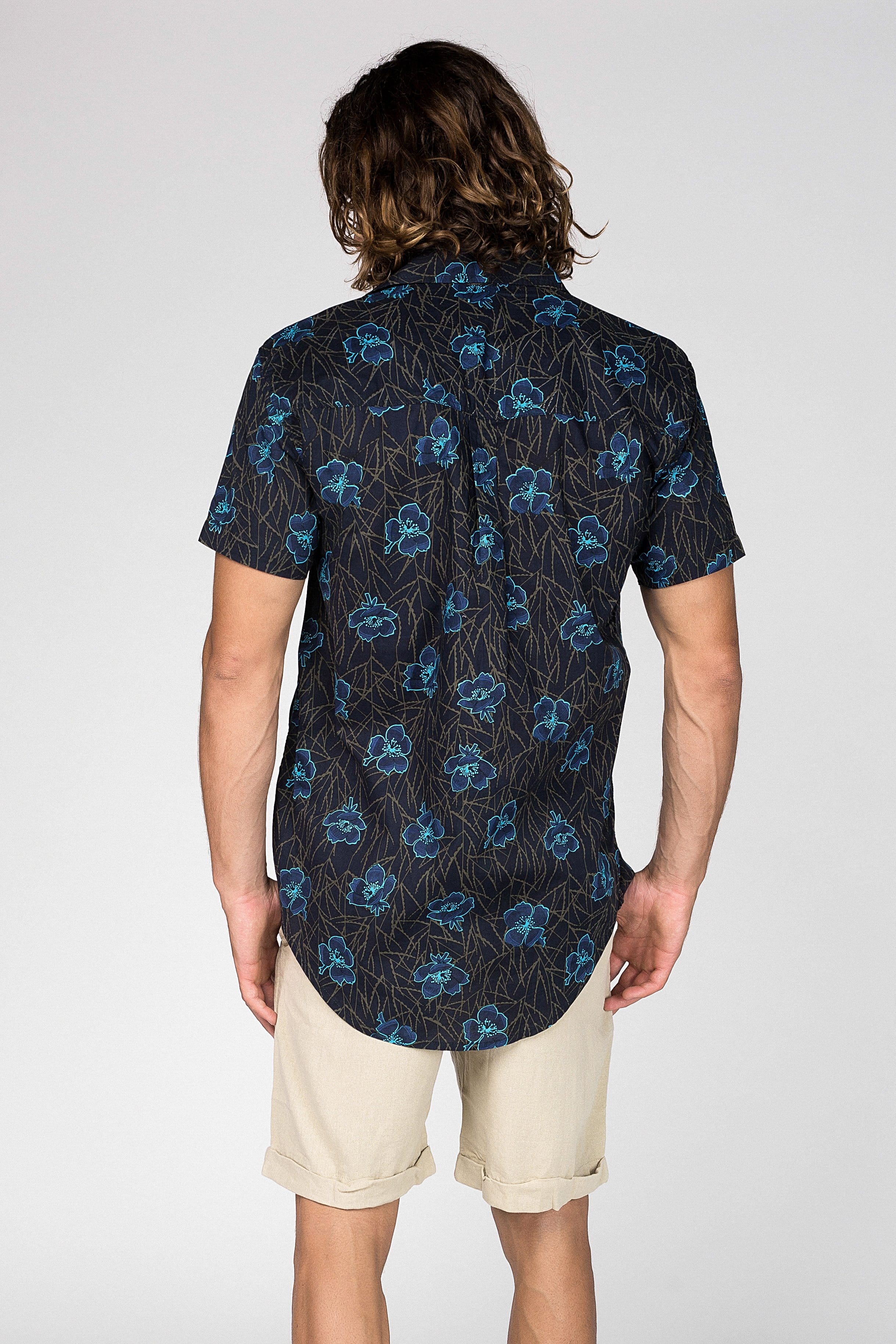Electric Bloom Shirt - Man Shirt - LOST IN PARADISE