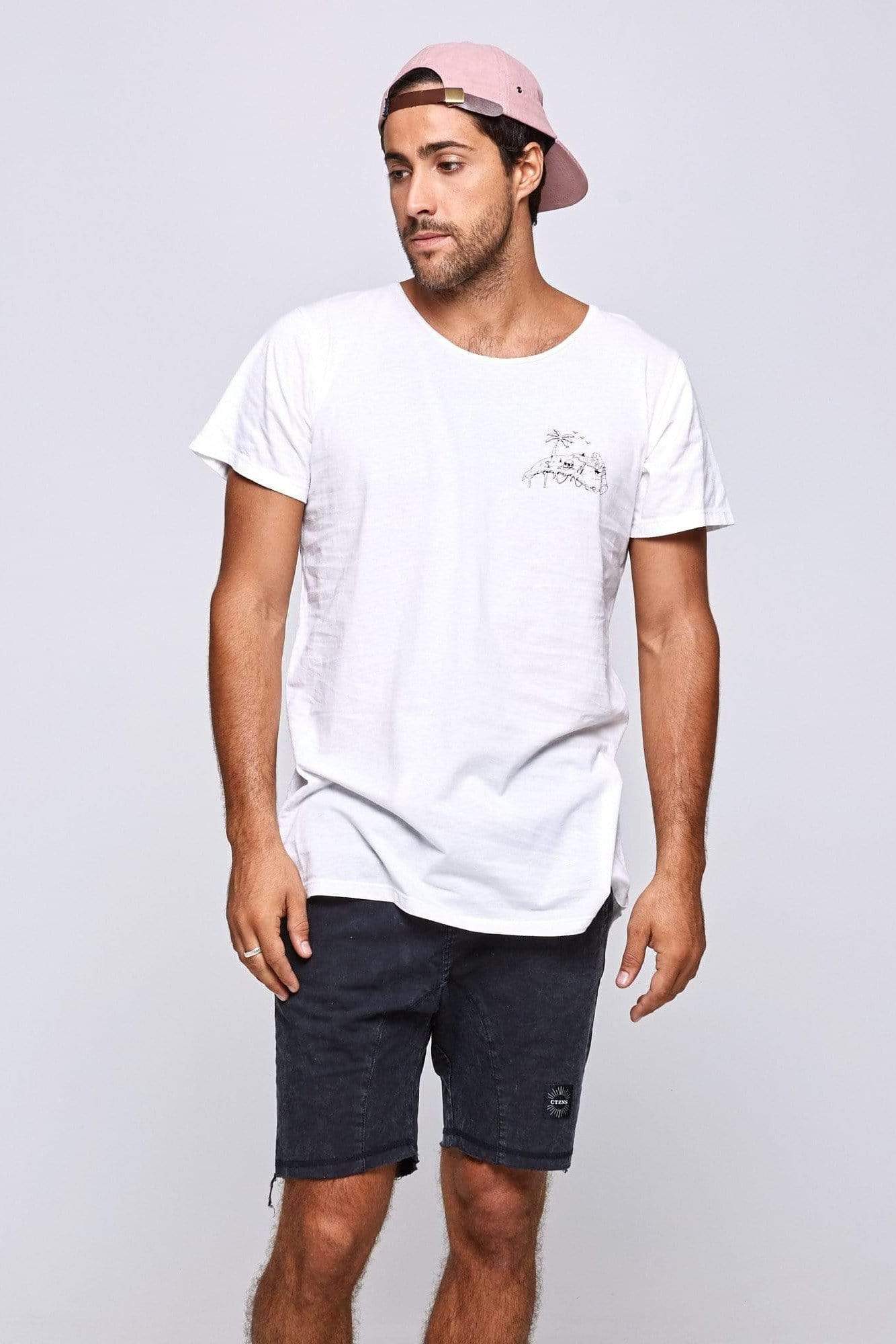 Ts Pizza Paradise - Man T-Shirt - LOST IN PARADISE