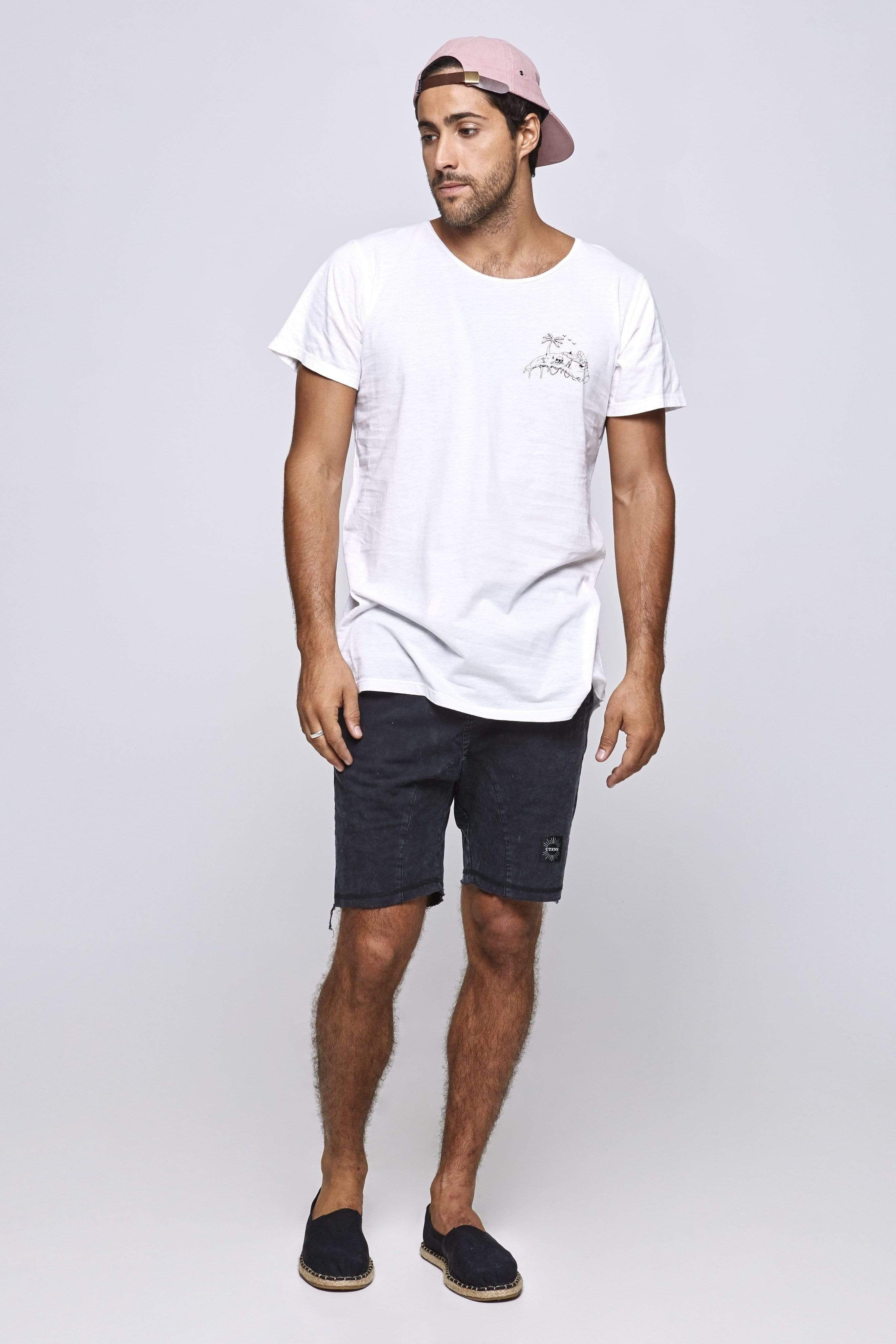 Ts Pizza Paradise - Man T-Shirt - LOST IN PARADISE