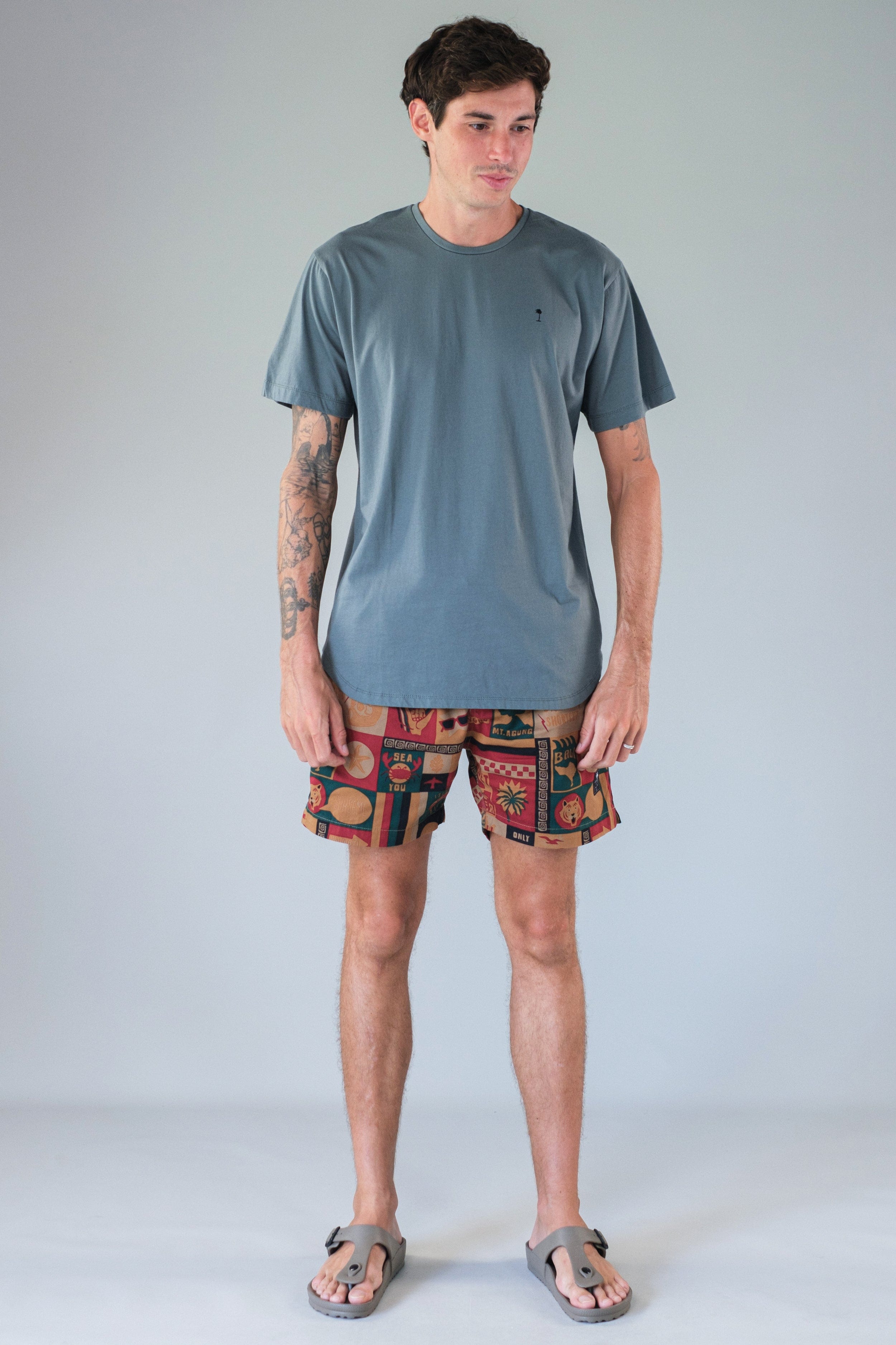 21 Scoop Tee - Man T-Shirt - LOST IN PARADISE