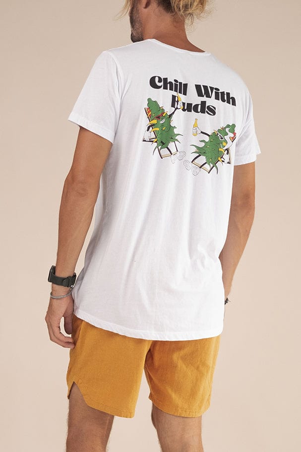 Ts Chill With Buds - Man T-Shirt - LOST IN PARADISE