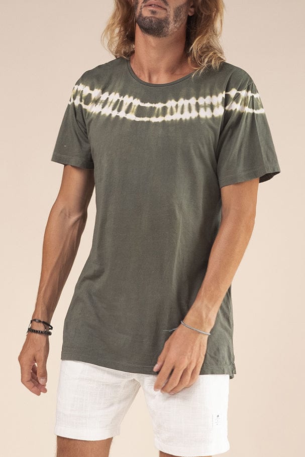 Tie Stripe Tee - Man T-Shirt - LOST IN PARADISE